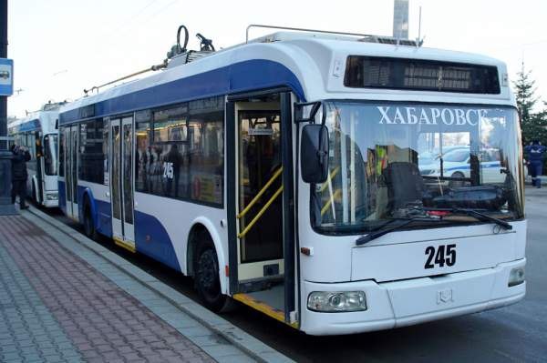 1, 8 и 9 мая работа работа общественного транспорта в Хабаровске будет скорректирована