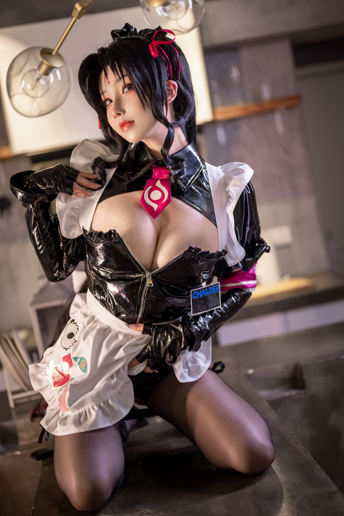 Cosplay rioko凉凉子 杀生院女仆 1