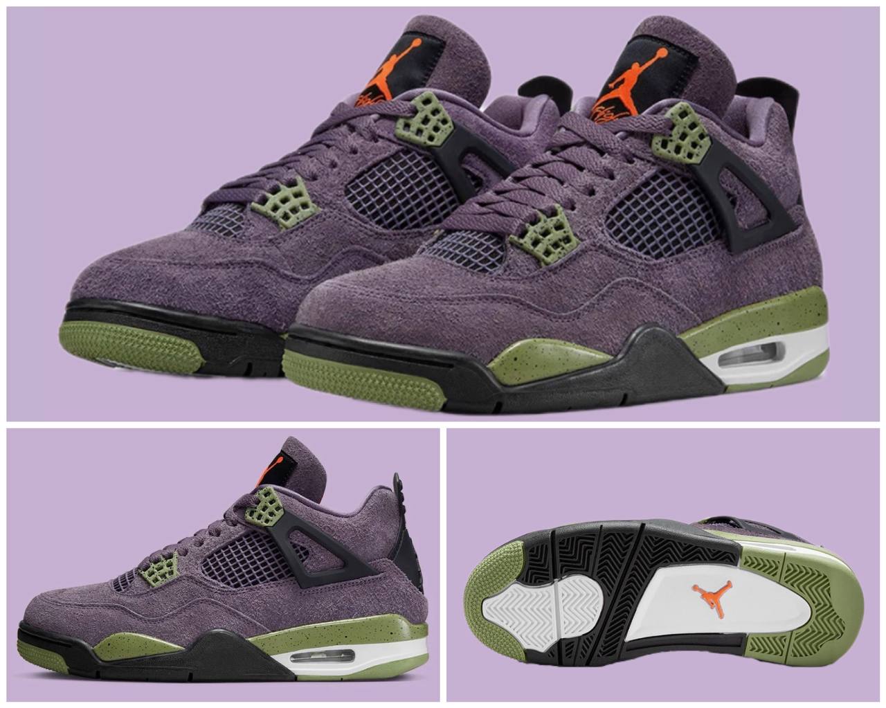 Jordan 4 canyon purple