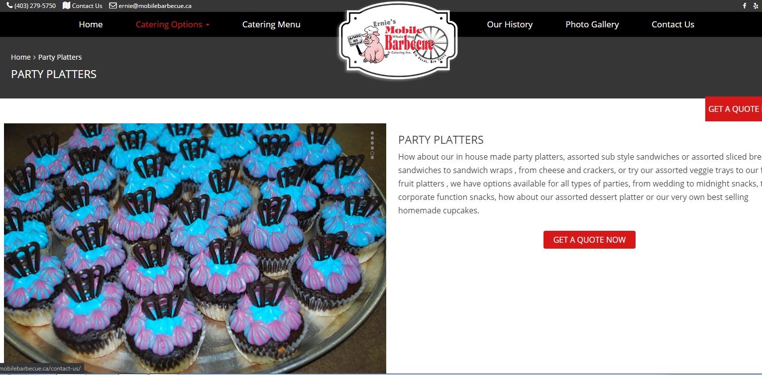 Party platters calgary Telegraph