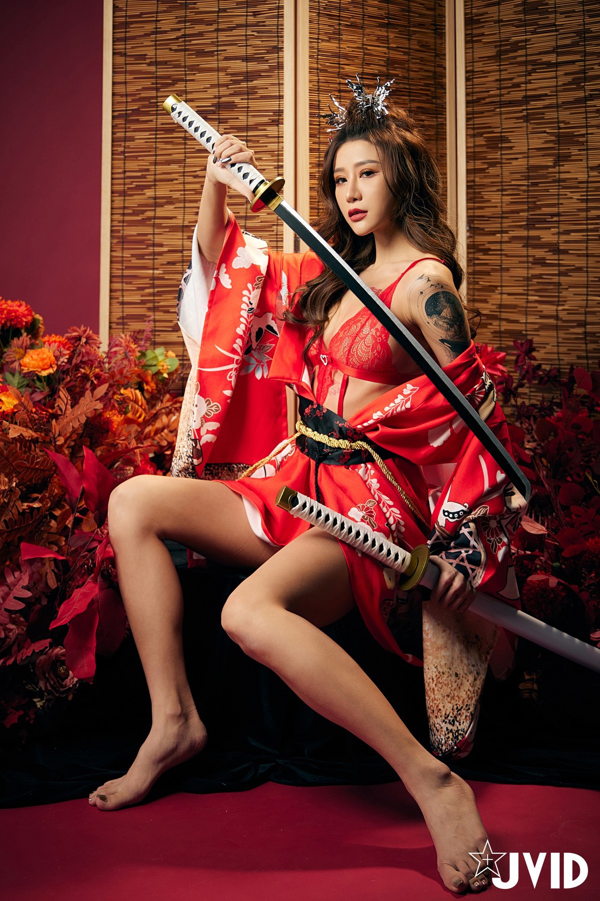 JVID精品 聖上寵幸首選～傾國傾城囍媚娘 婀娜多姿 酥胸外露 Set.01 1