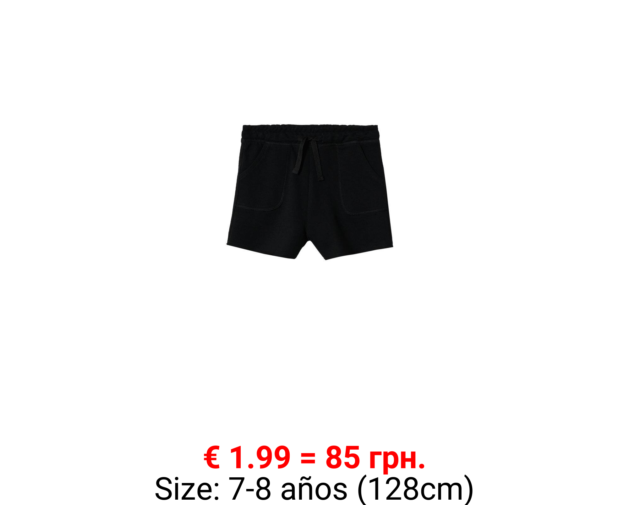 Short algodón cintura elástica