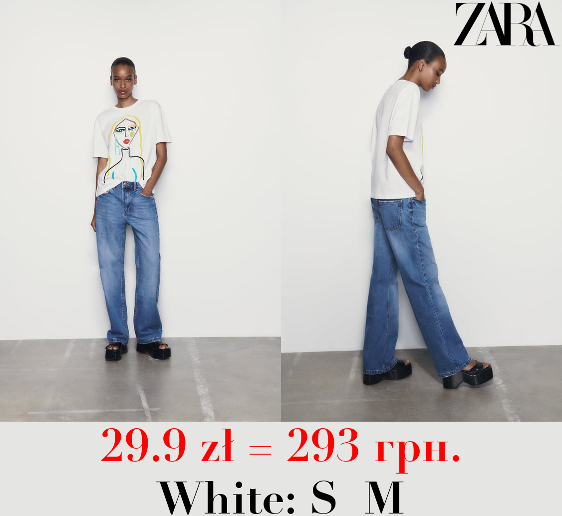 EMBROIDERED GIRL T-SHIRT