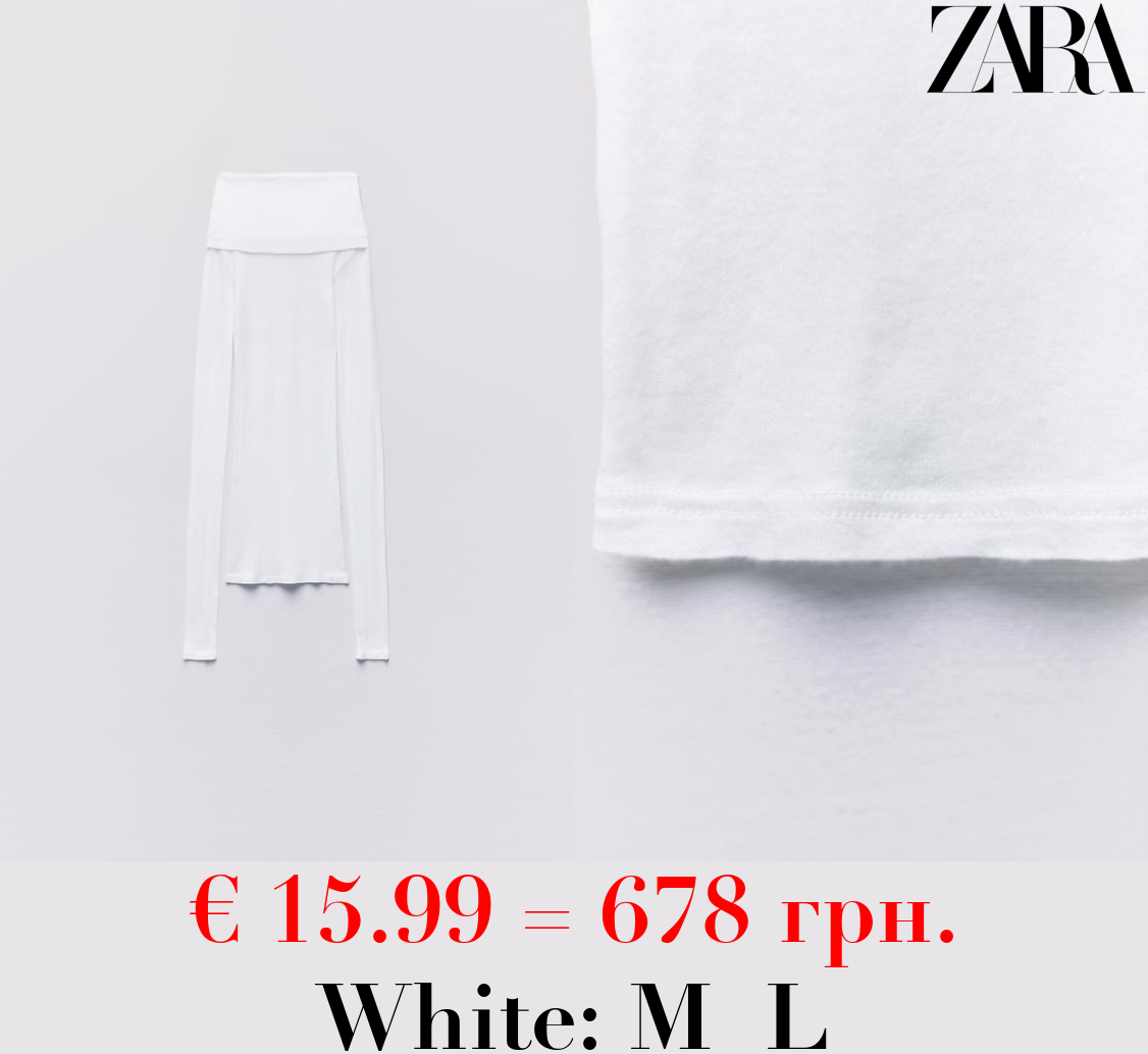 CUT-OUT SHOULDER TOP - LIMITED EDITION