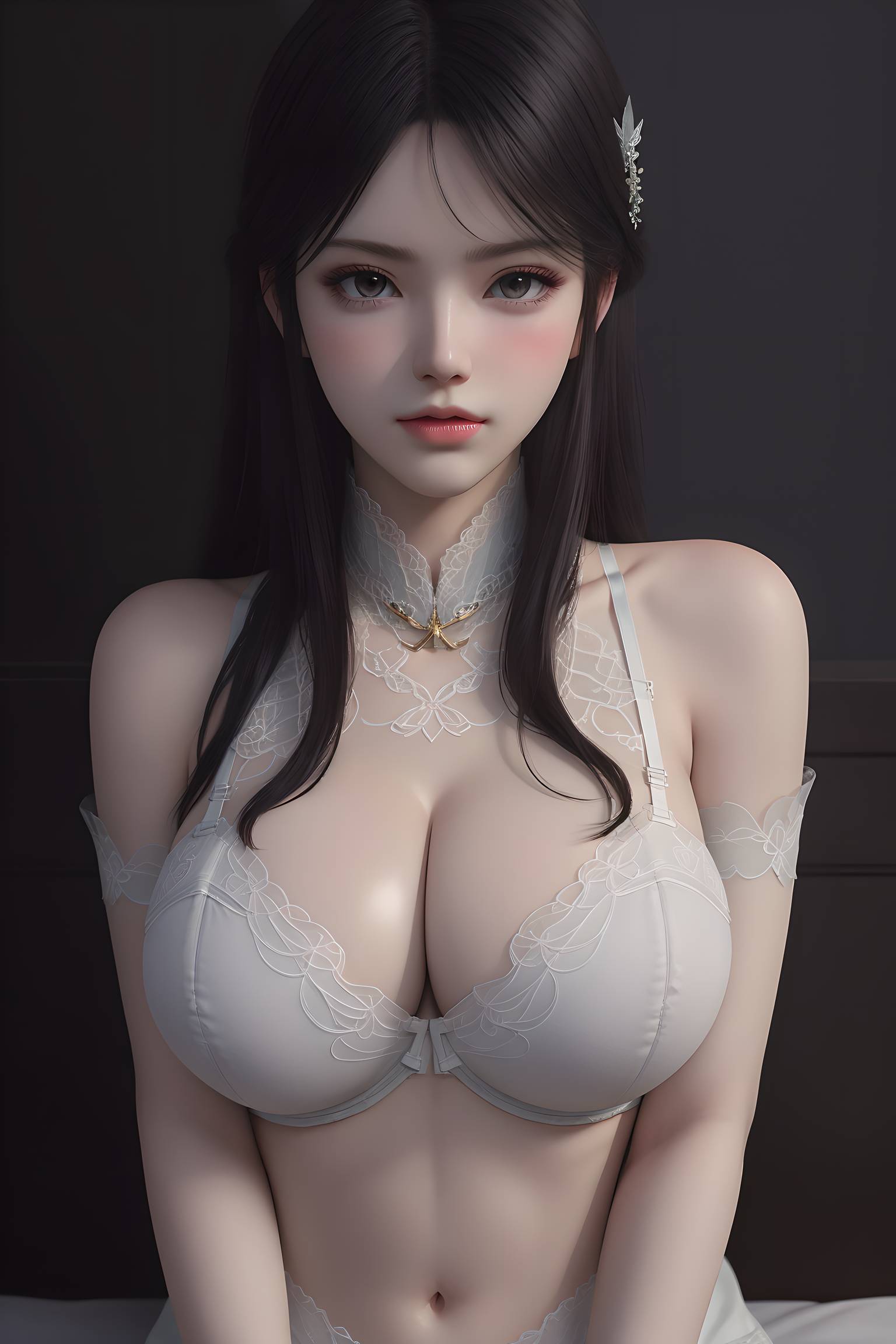 图片[2]-斗破苍穹-萧薰儿 蝶翼内衣写真-六色网