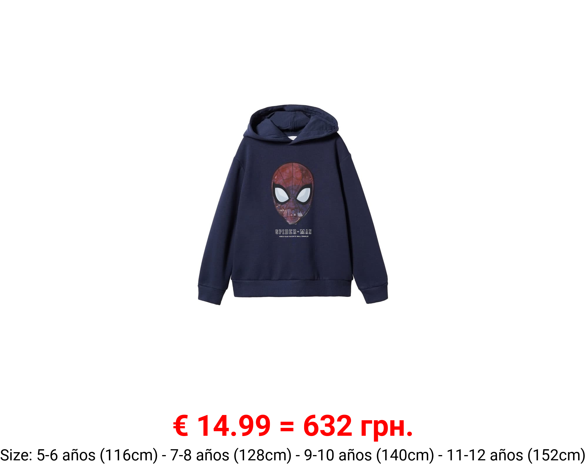 Sudadera spider-man