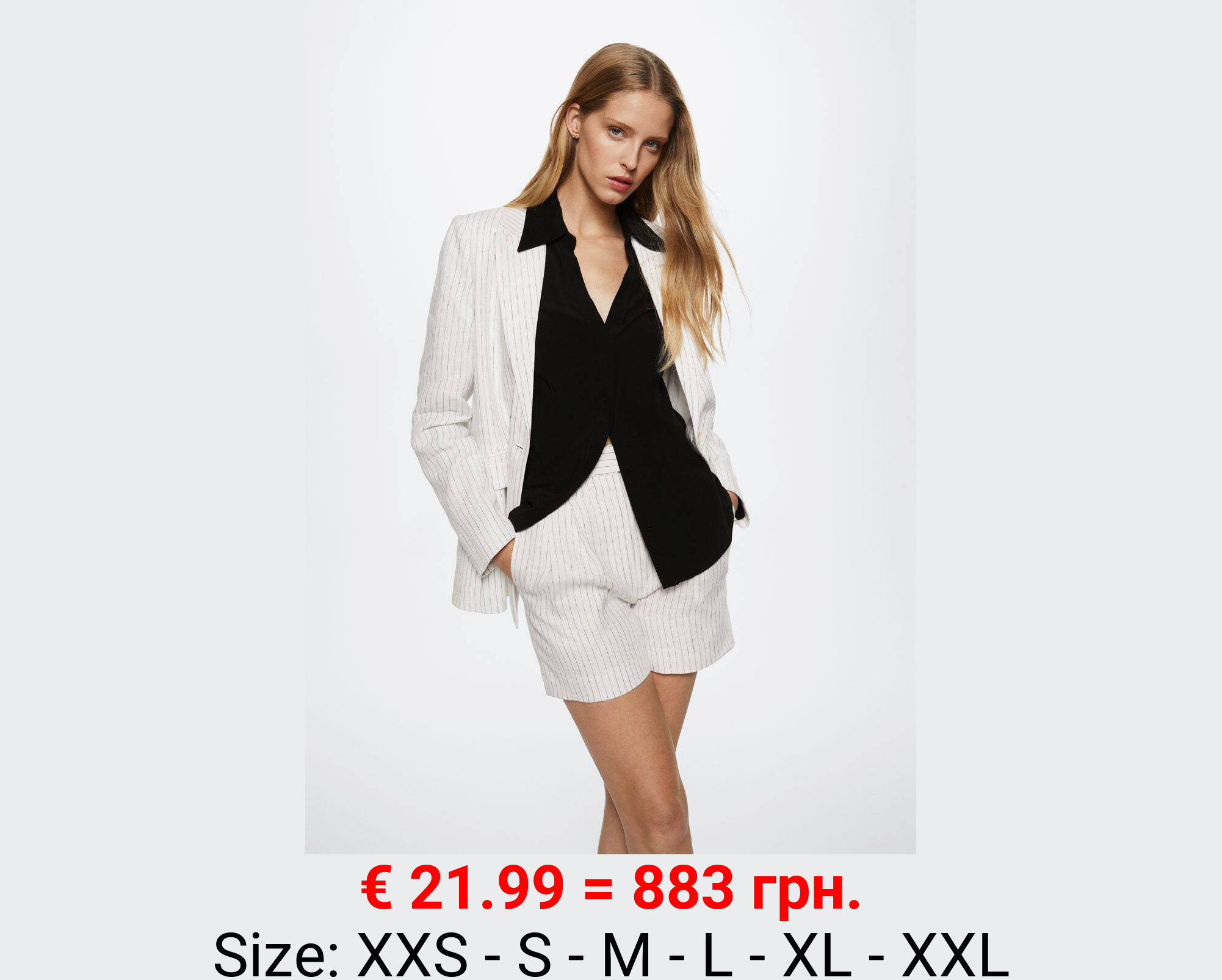 Americana traje 100% lino