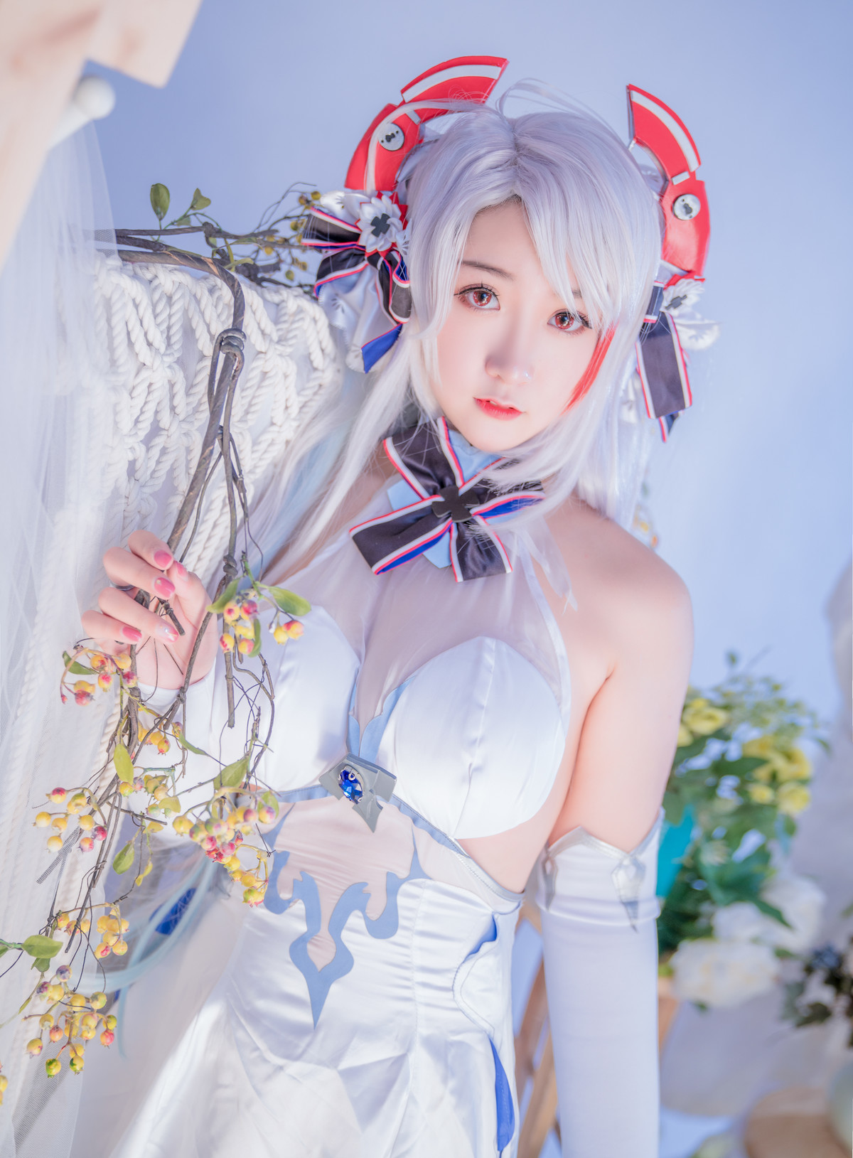 Cosplay 猫九酱Sakura 碧蓝誓约 Set.01 11