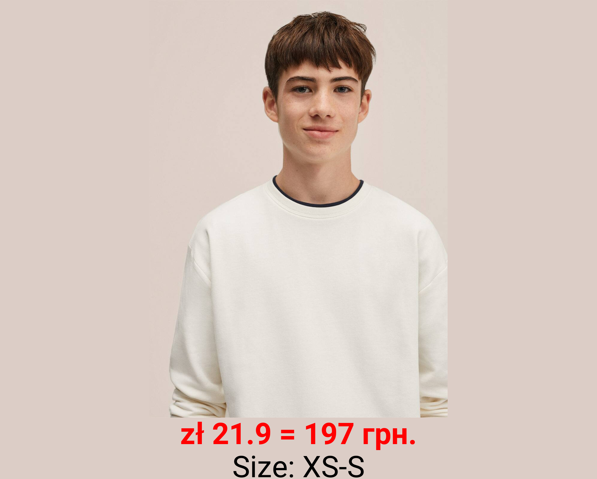 Sudadera básica algodón