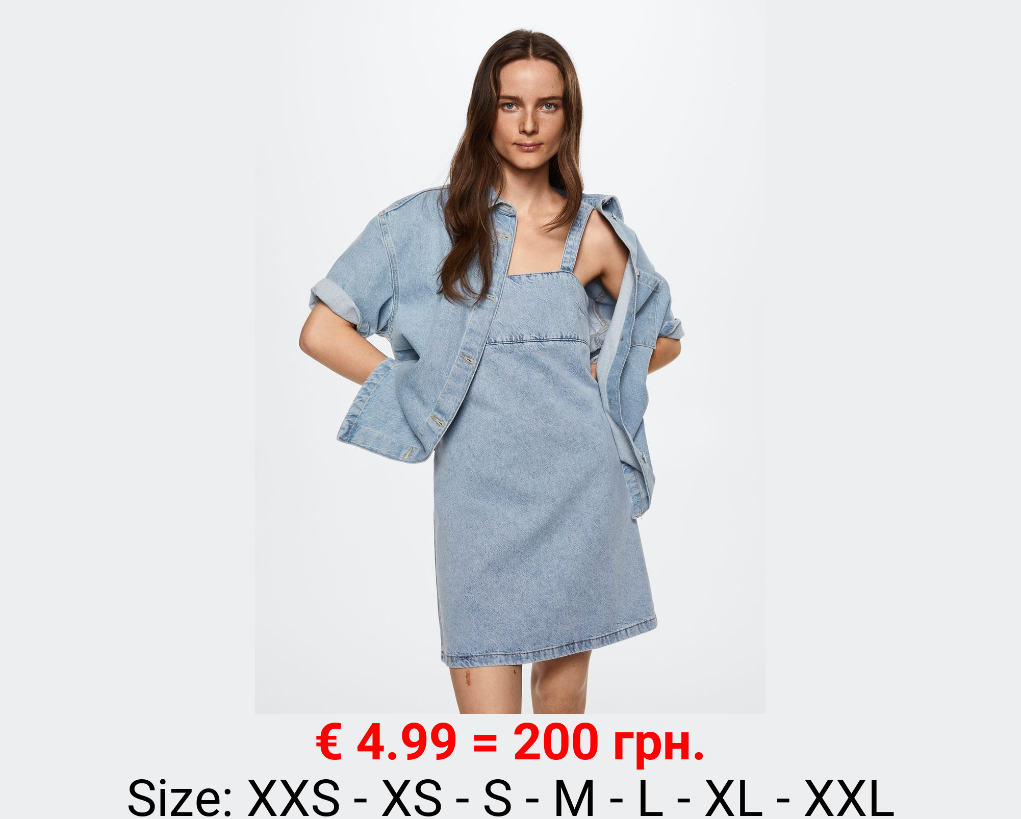 Vestido vaquero lyocell