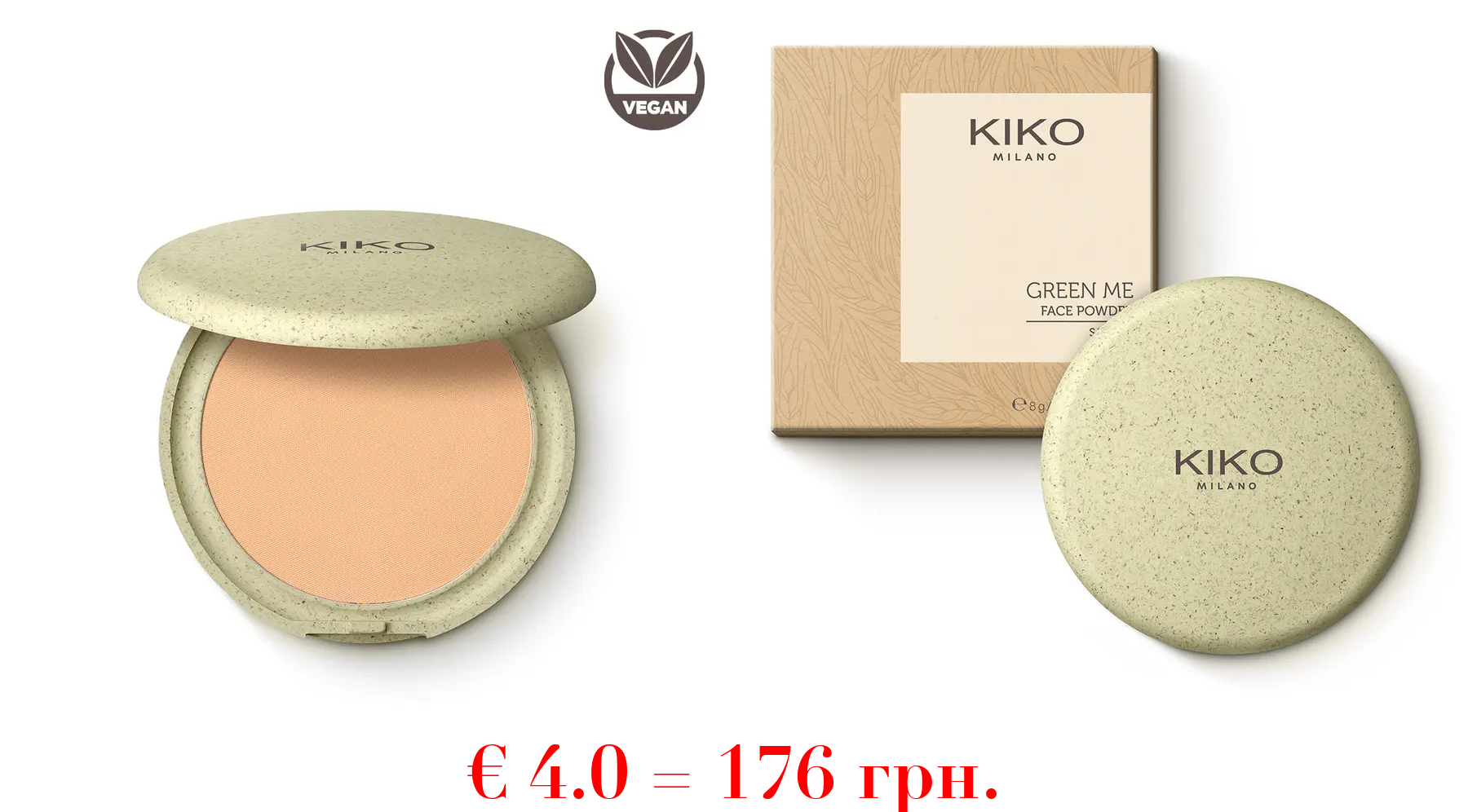 green me face powder