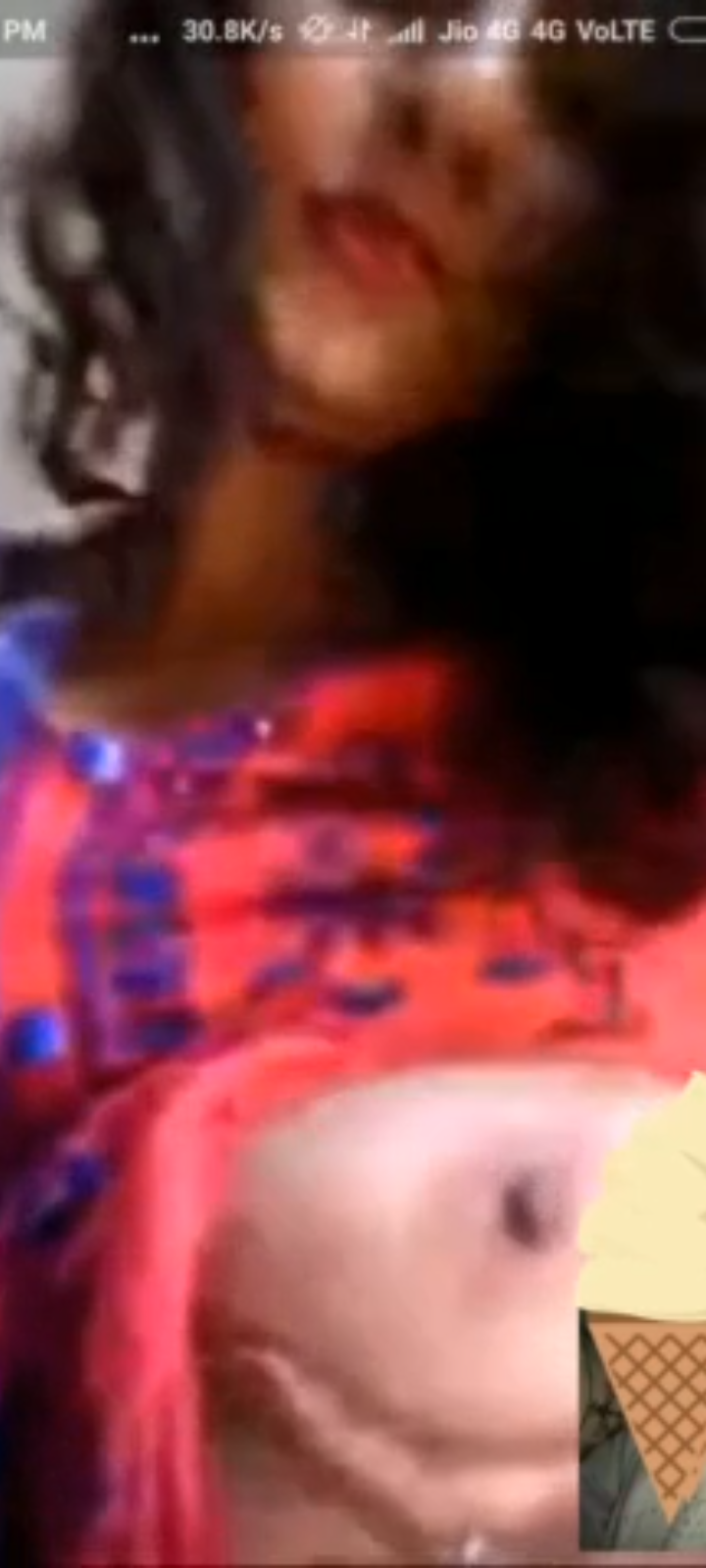 Beautiful cute paki bhabi showing boobs on video call