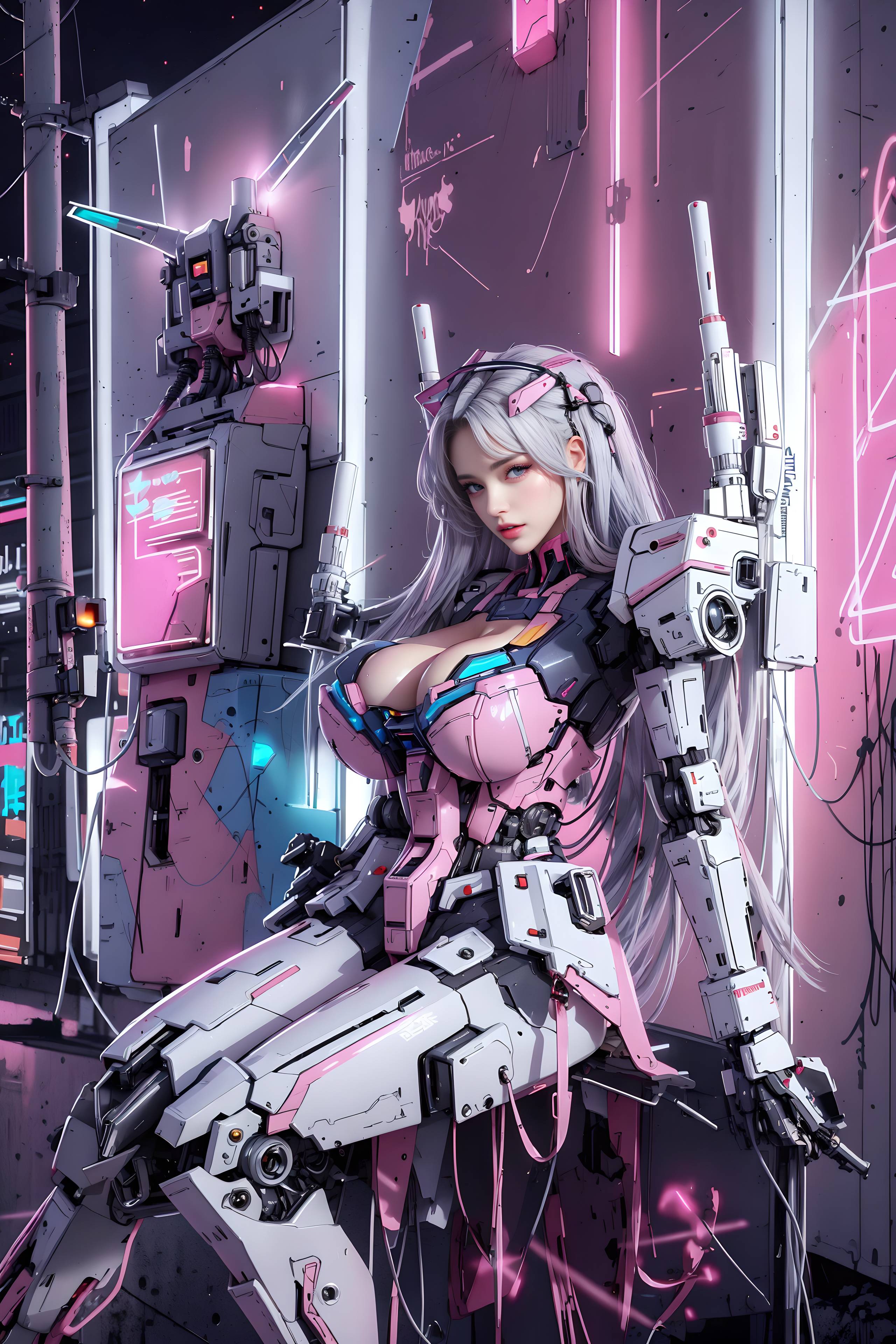 图片[20]-粉色高达_机甲少女-六色网
