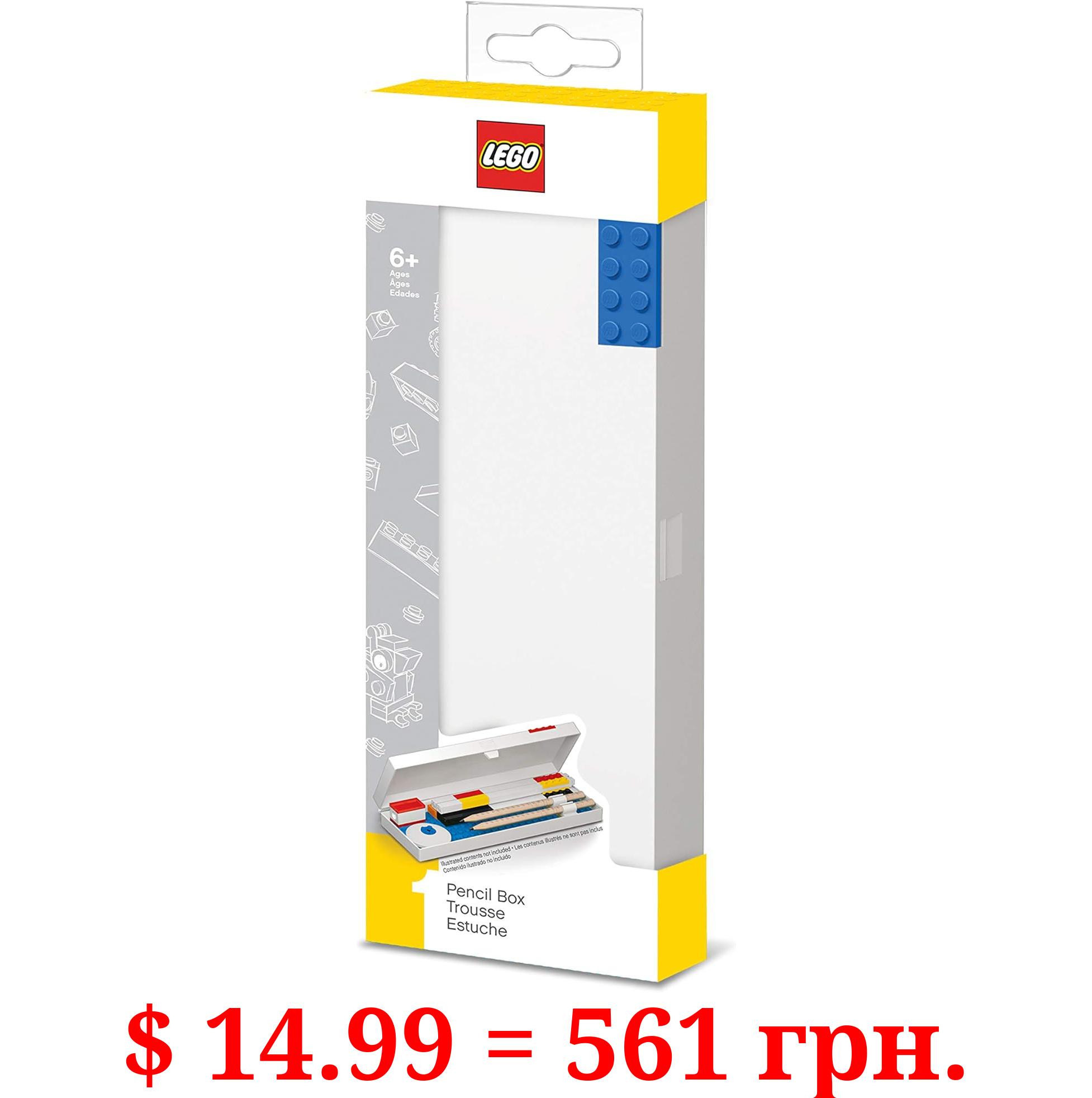 Lego Stationery - Pencil Box with Blue Building Brick