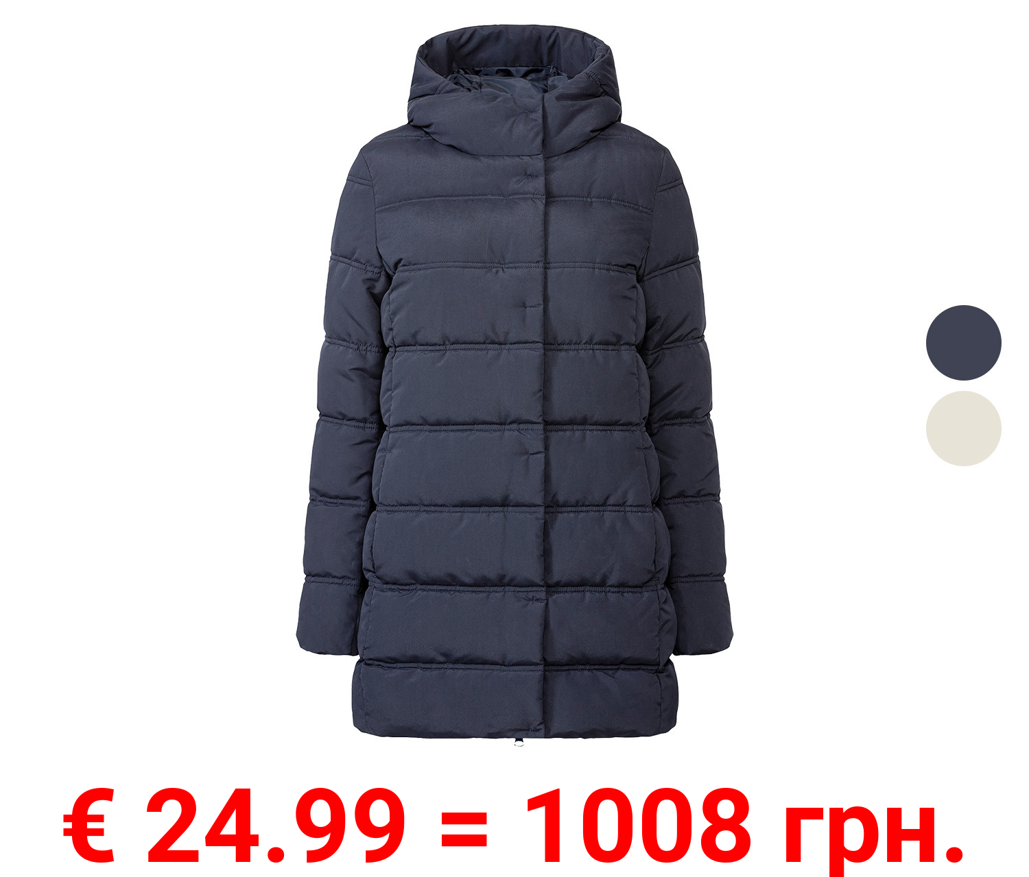 esmara® Damen Thermo-Steppmantel, windabweisend