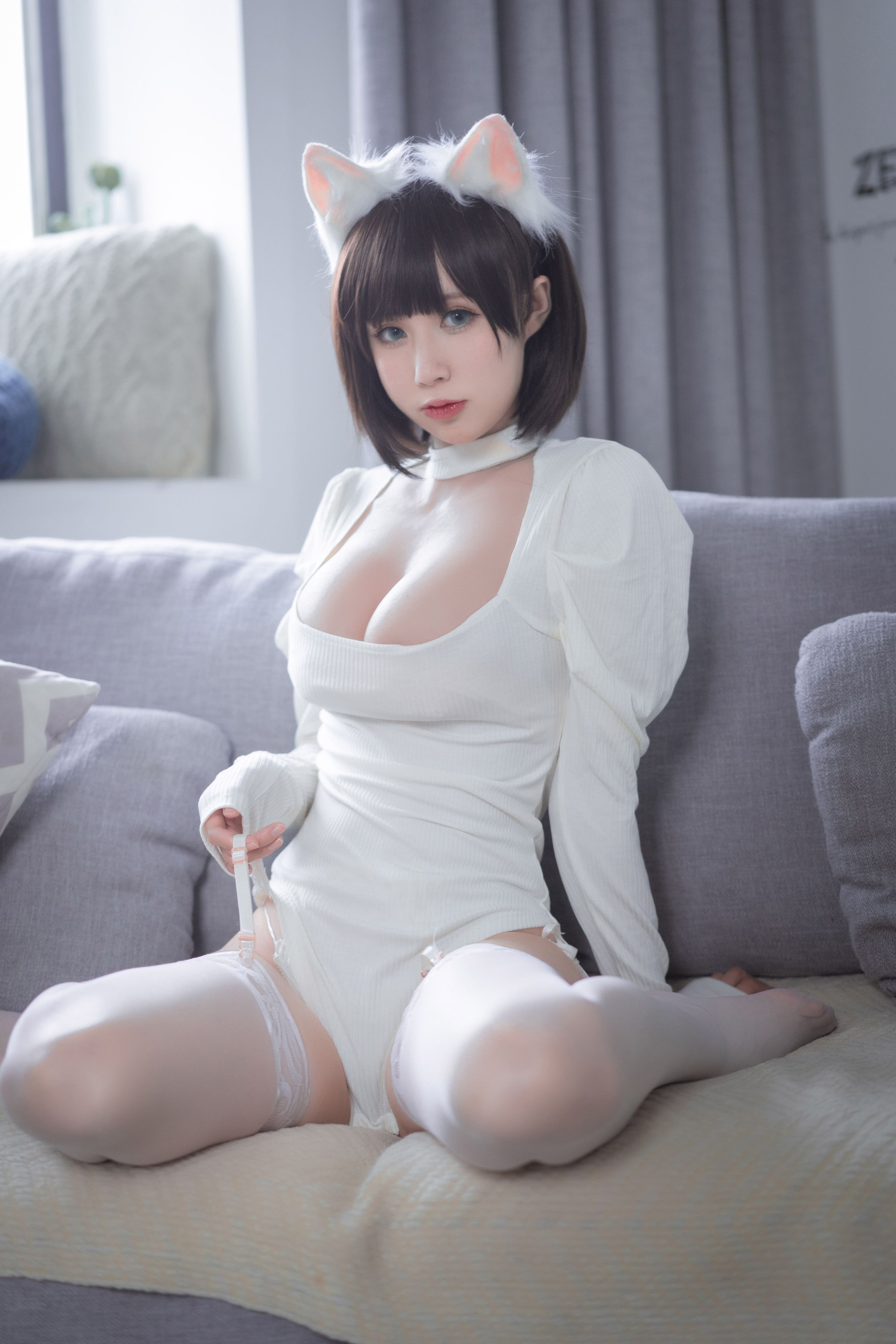 西园寺南歌 - NO.06 白猫白色连体衣 [30P-121MB] 10