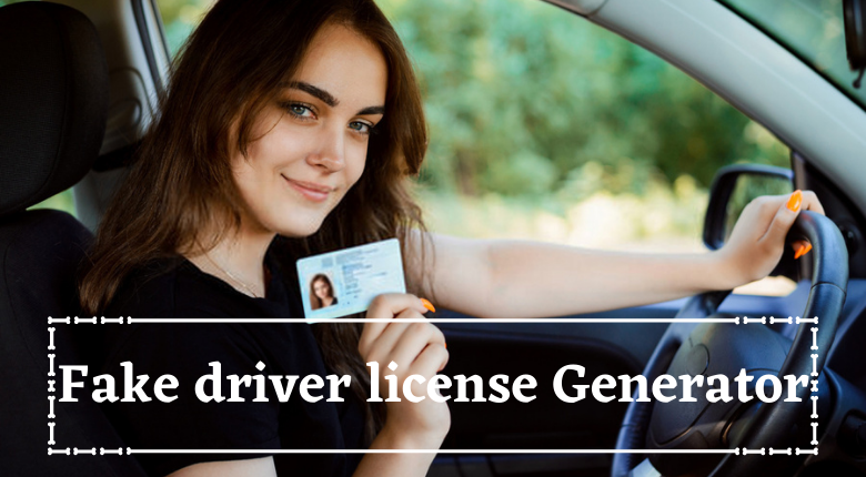 fake drivers license generator just input information