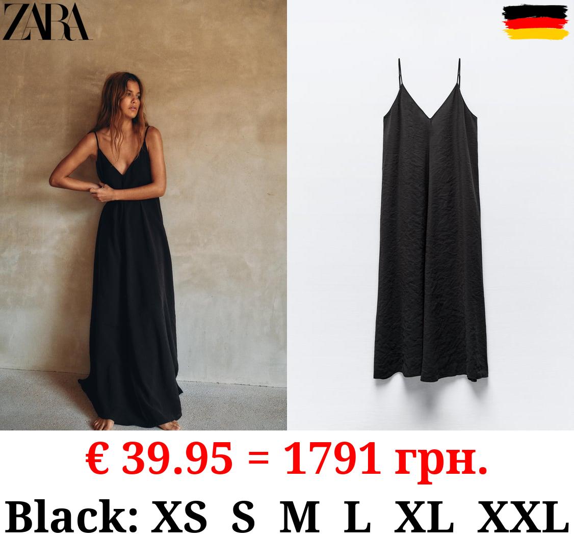 FLOWING VOLUMINOUS DRESS