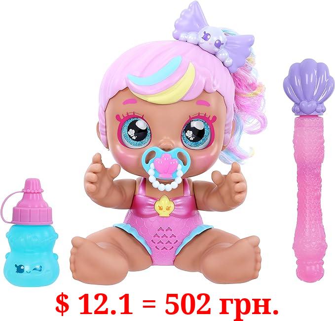 Kindi Kids Electronic 6.5" Doll and 2 Accessories - Poppi Pearl Bubble 'N' Sing
