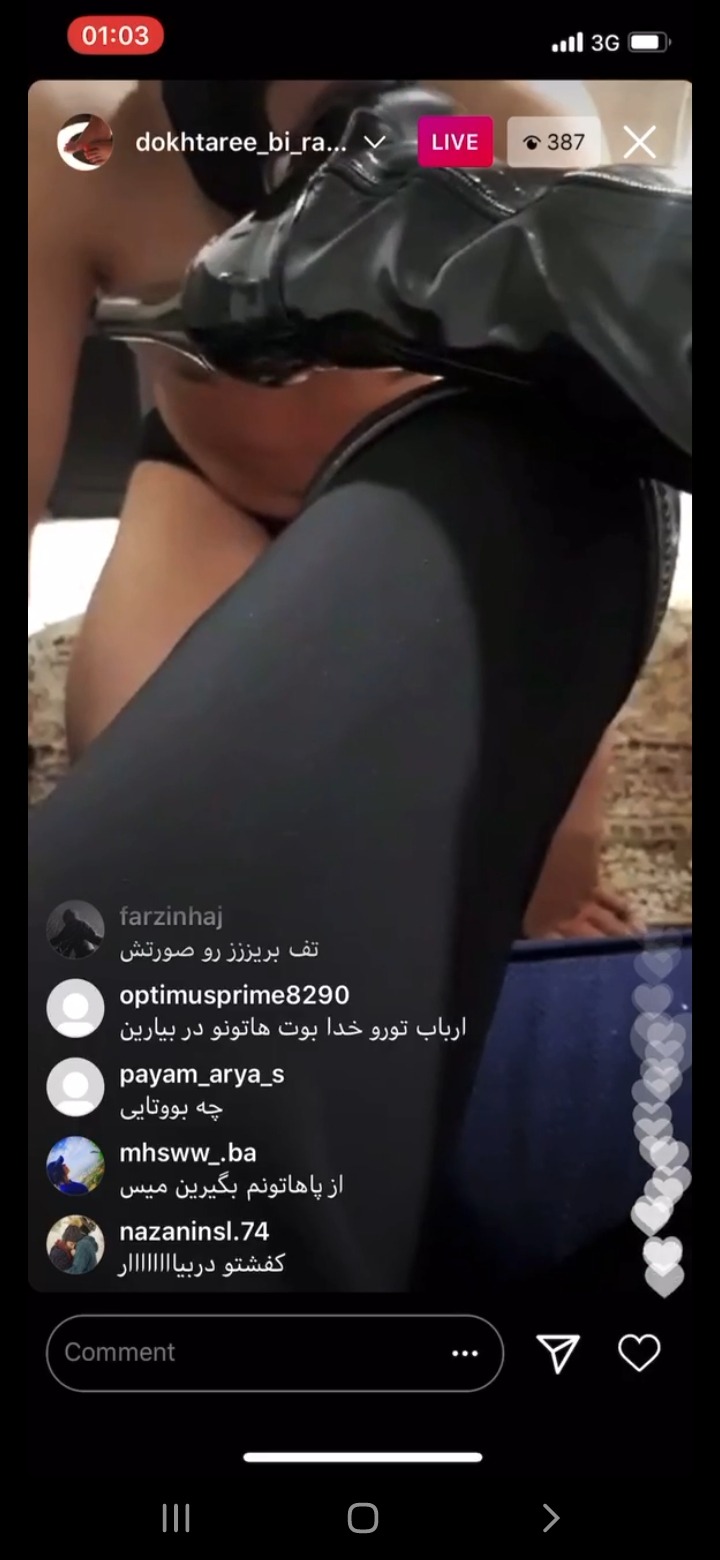 🔥میسترس مینا با بردش لایو میگیره و بردش پاهاشو لیس میزنه همراه با تحقیری  زیاد🔥 – Telegraph