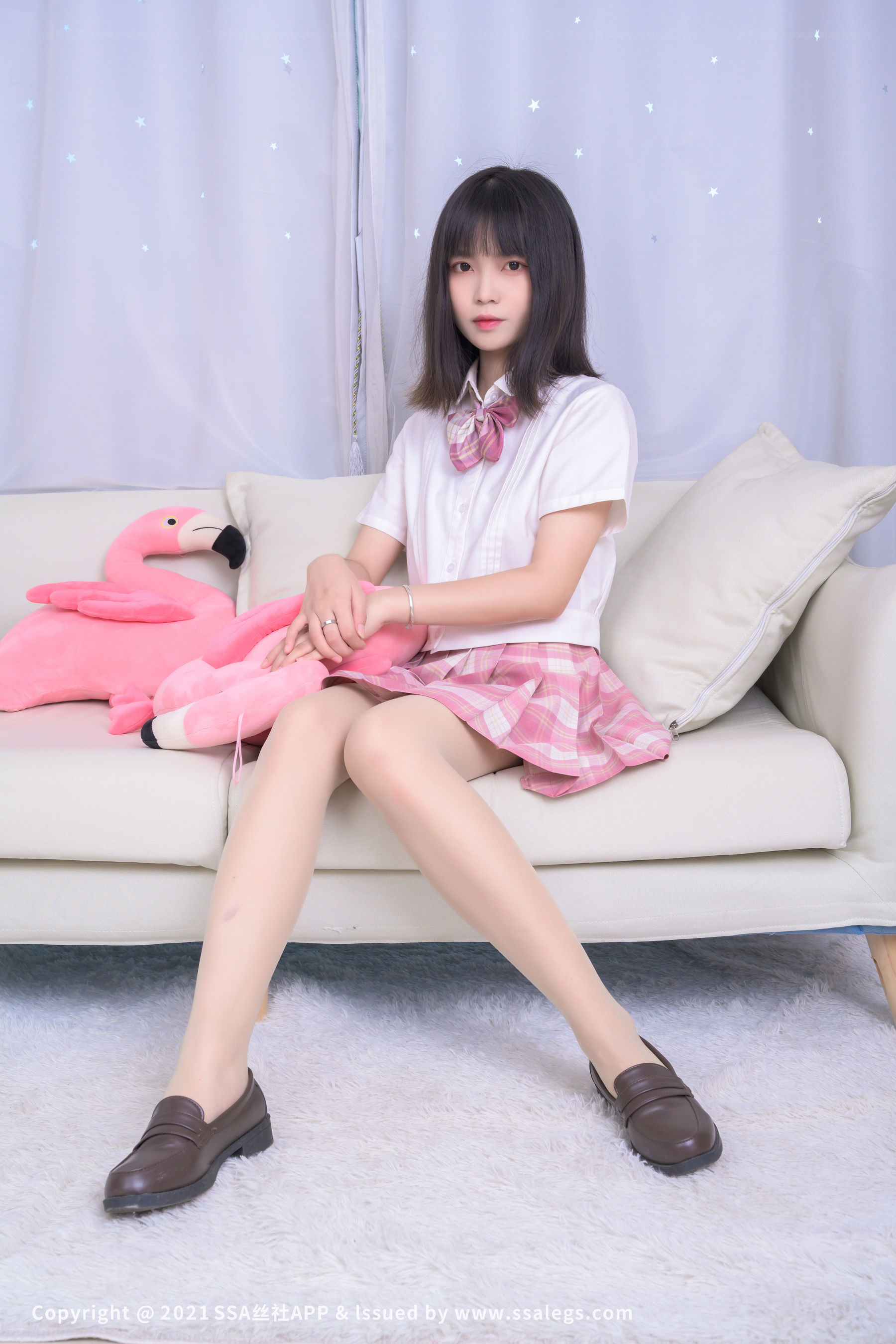 [SSA丝社]超清写真_No.700_模特丹丹_肉丝袜美脚（上）-写真图集共98P 4