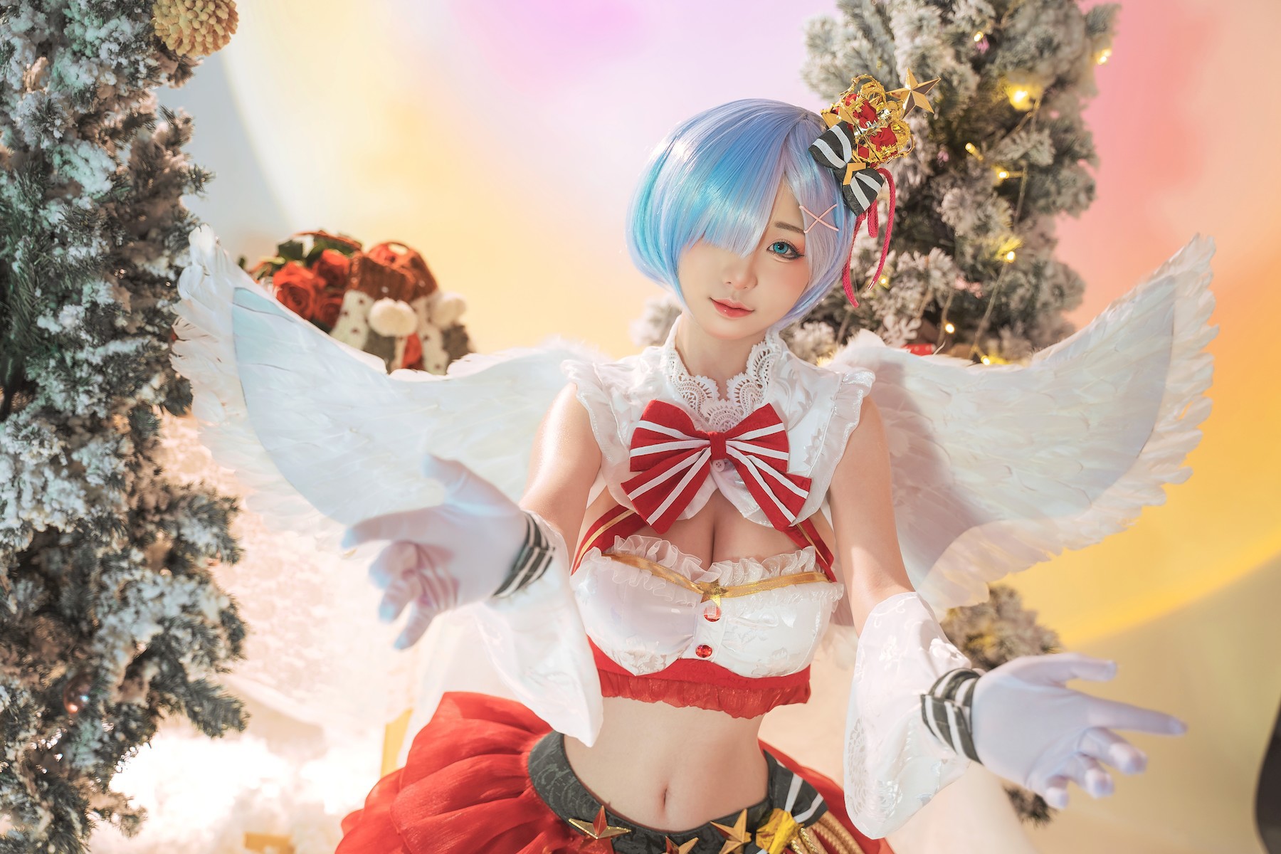 爆机少女喵小吉 Cosplay Re：从零开始的圣诞节 4