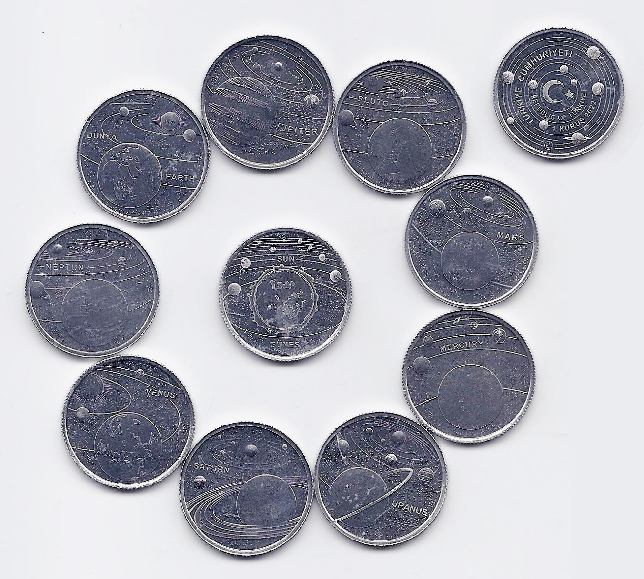 Монеты планета земля. Сколько всего монет на планете.