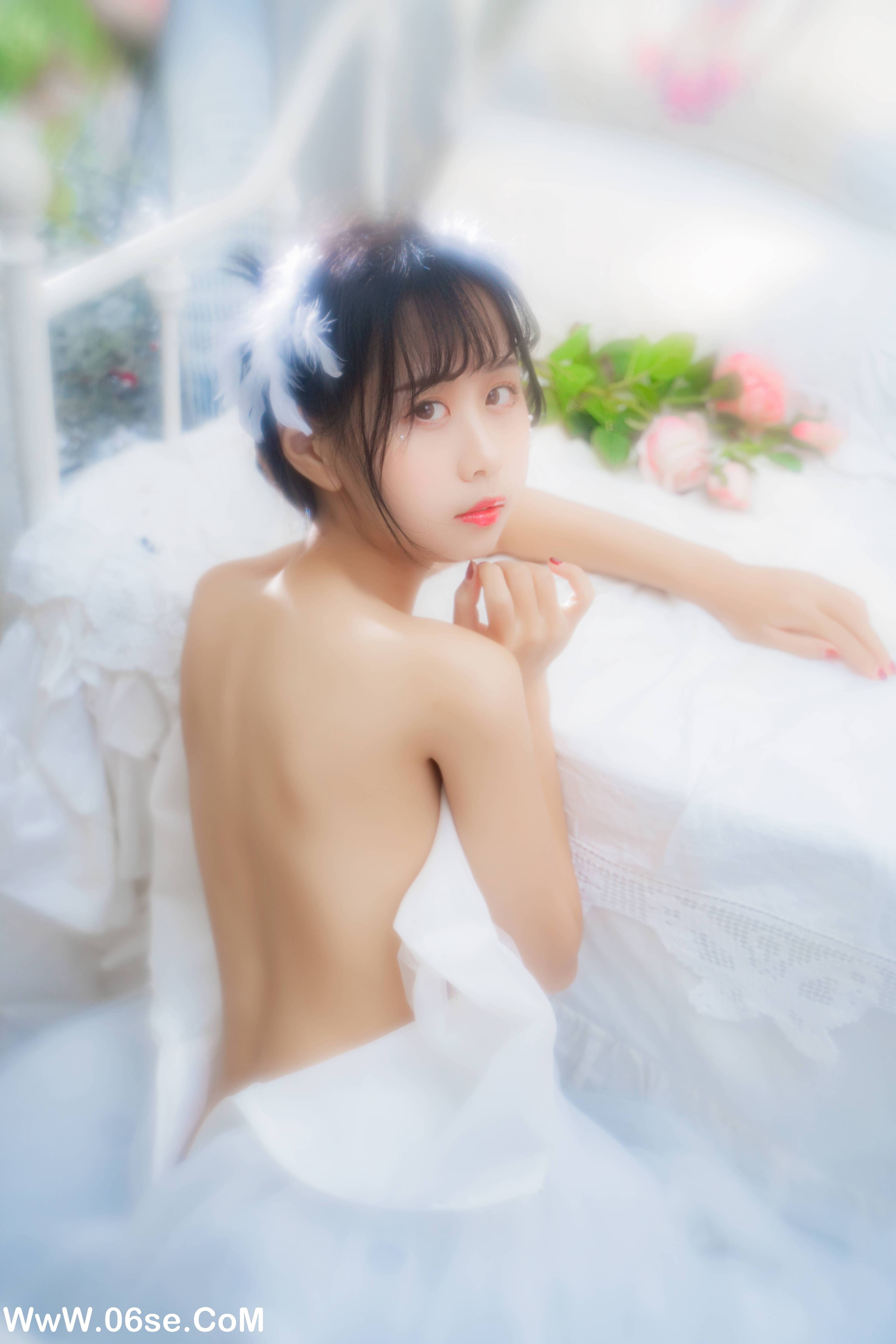 图片[4]-[YITUYU艺图语]2022.05.28 纯白花嫁 萌芽儿o0[33P-531.59MB]-六色网