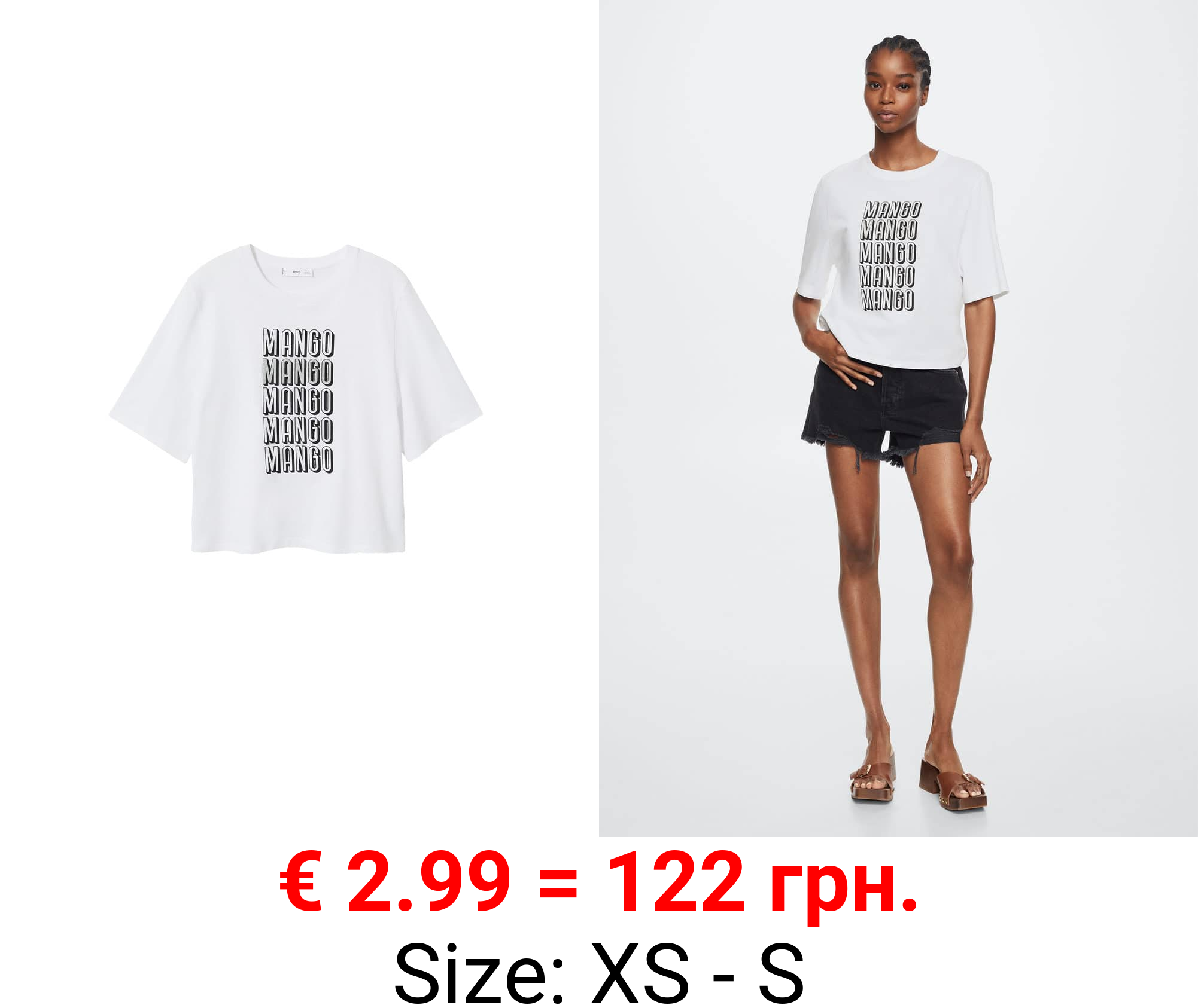 camiseta algodón mensaje