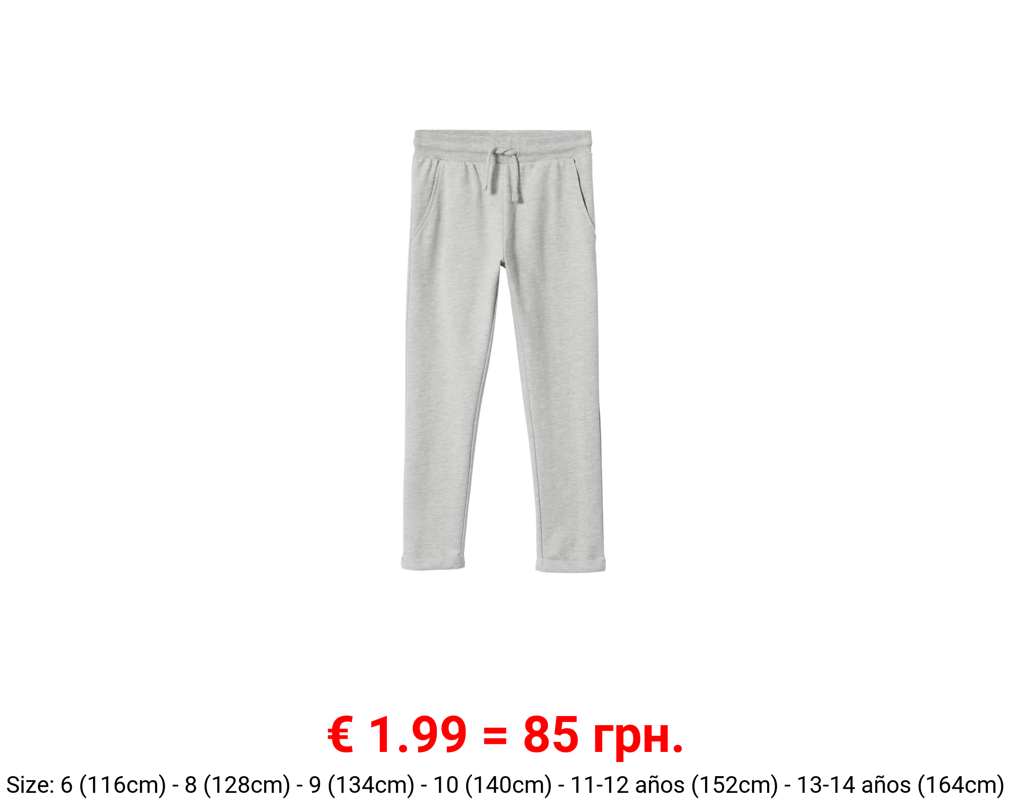 Pantalón jogger algodón