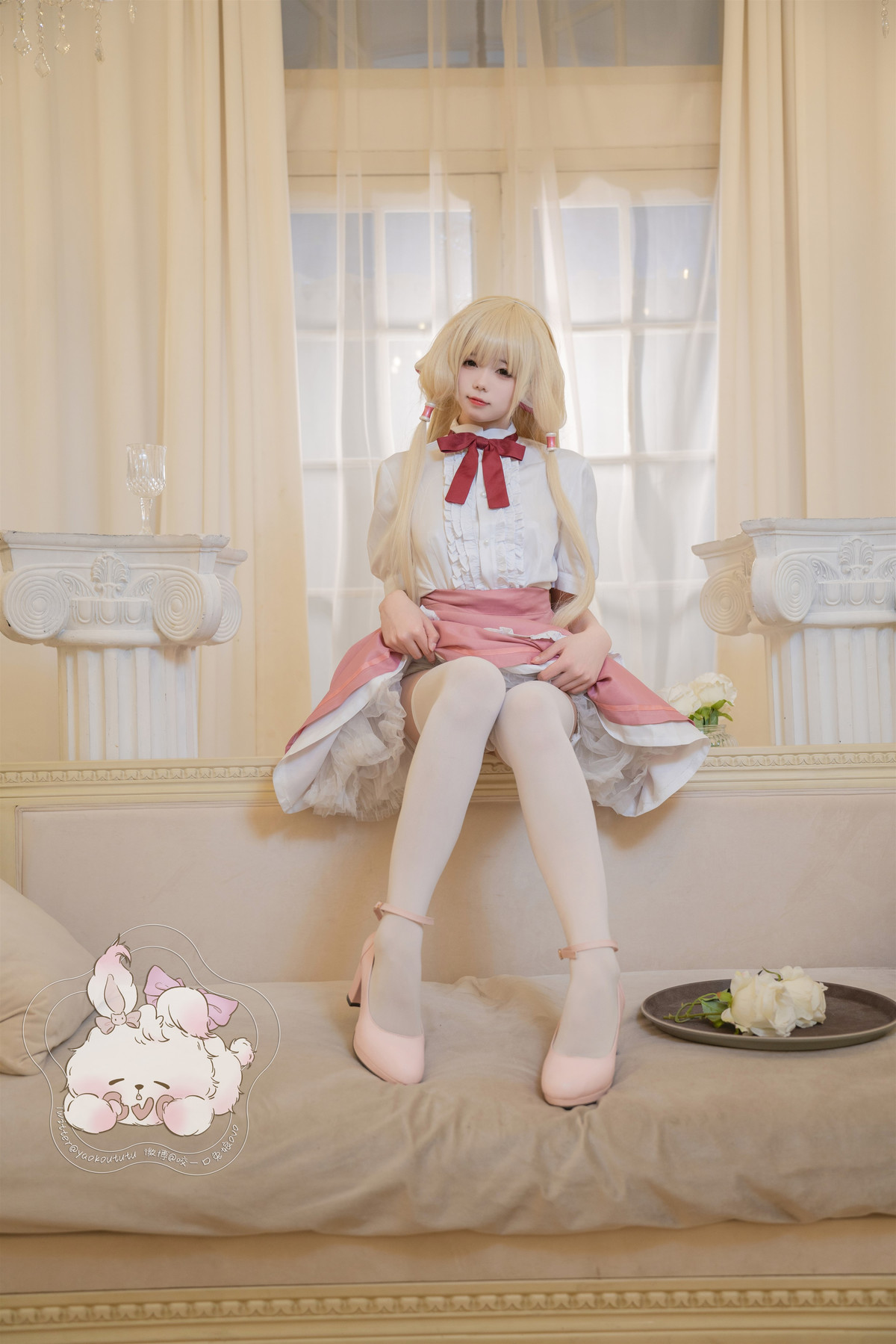 Cosplay 咬一口兔娘 女仆小叽 16