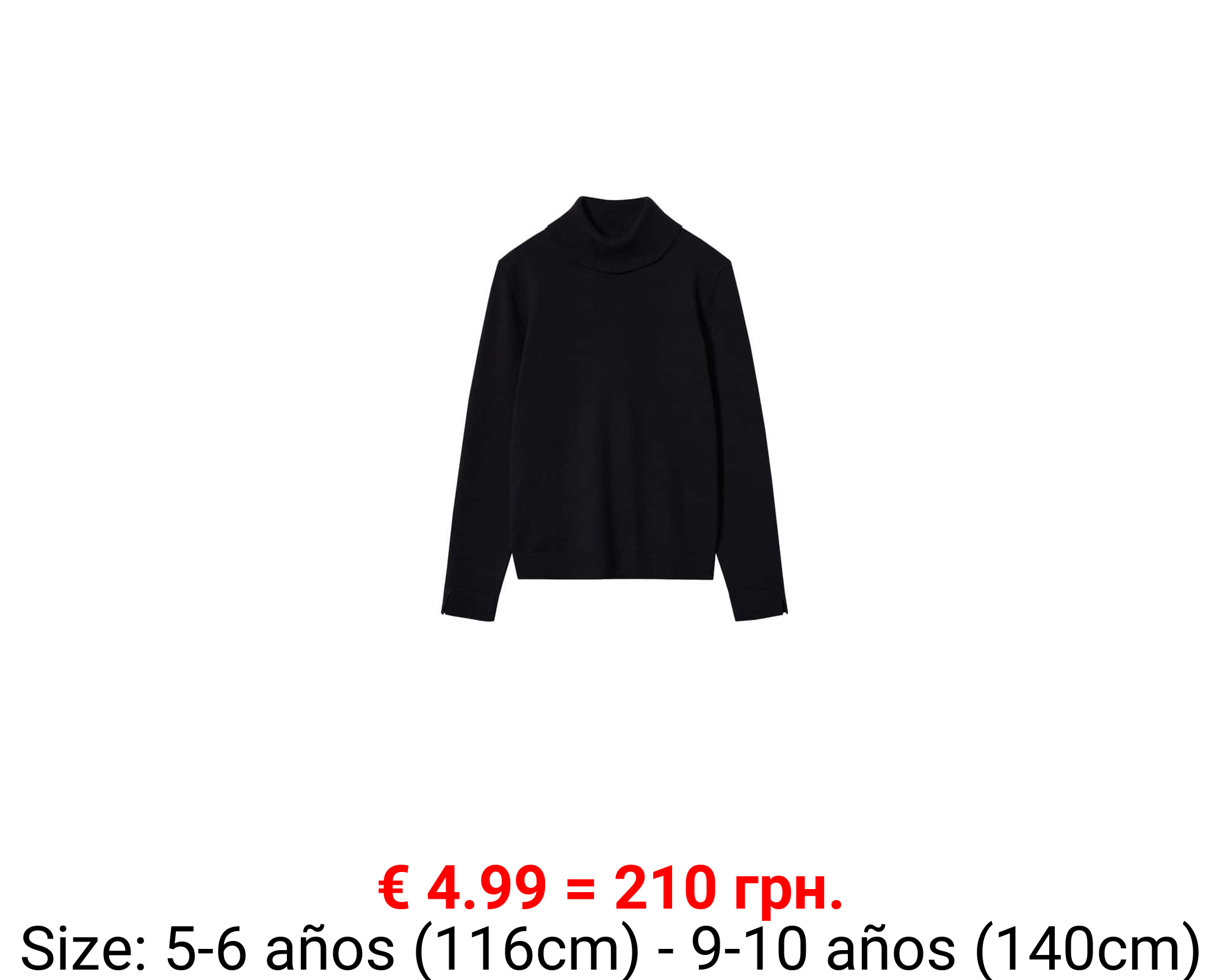 Jersey cuello vuelto