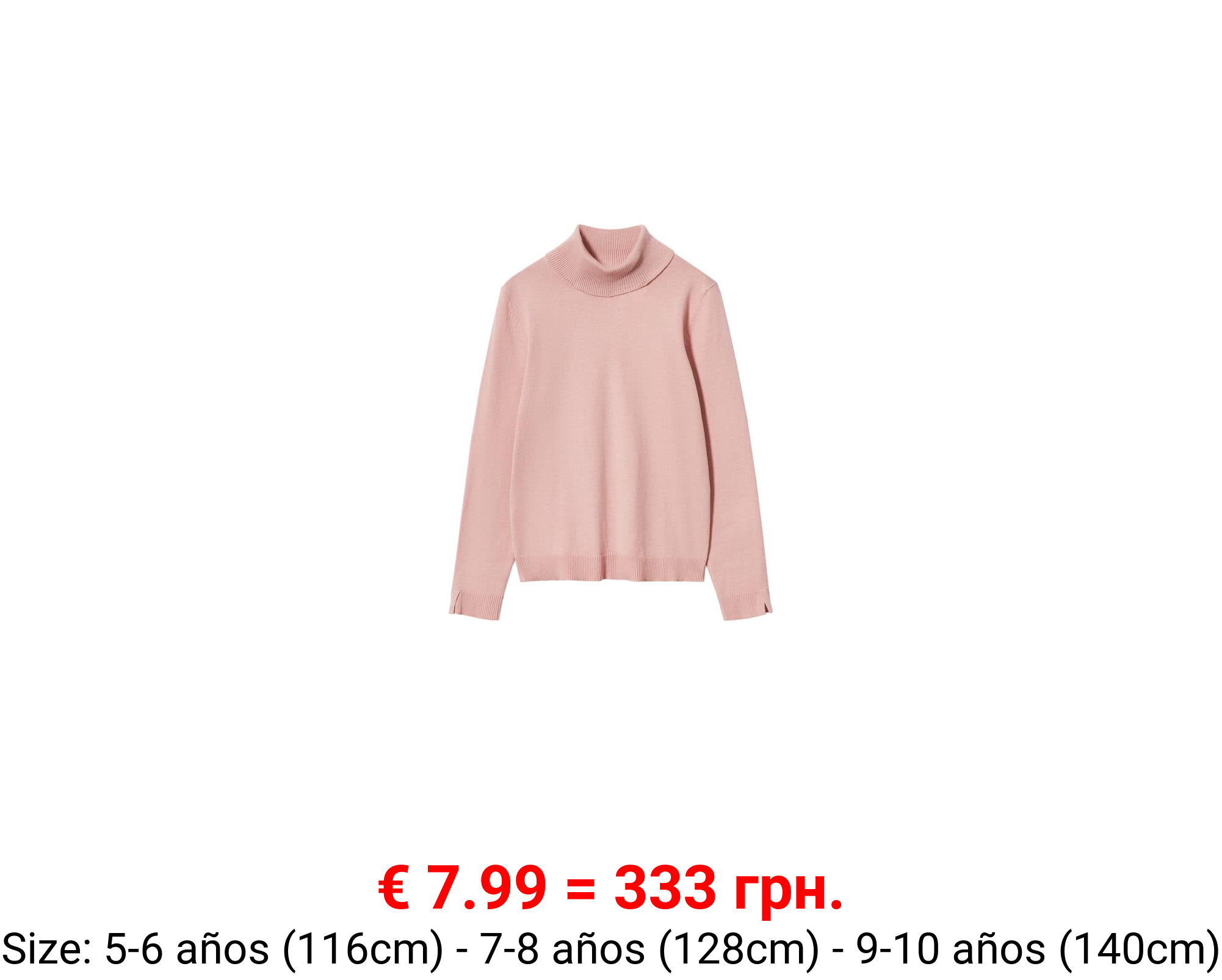 Jersey cuello vuelto