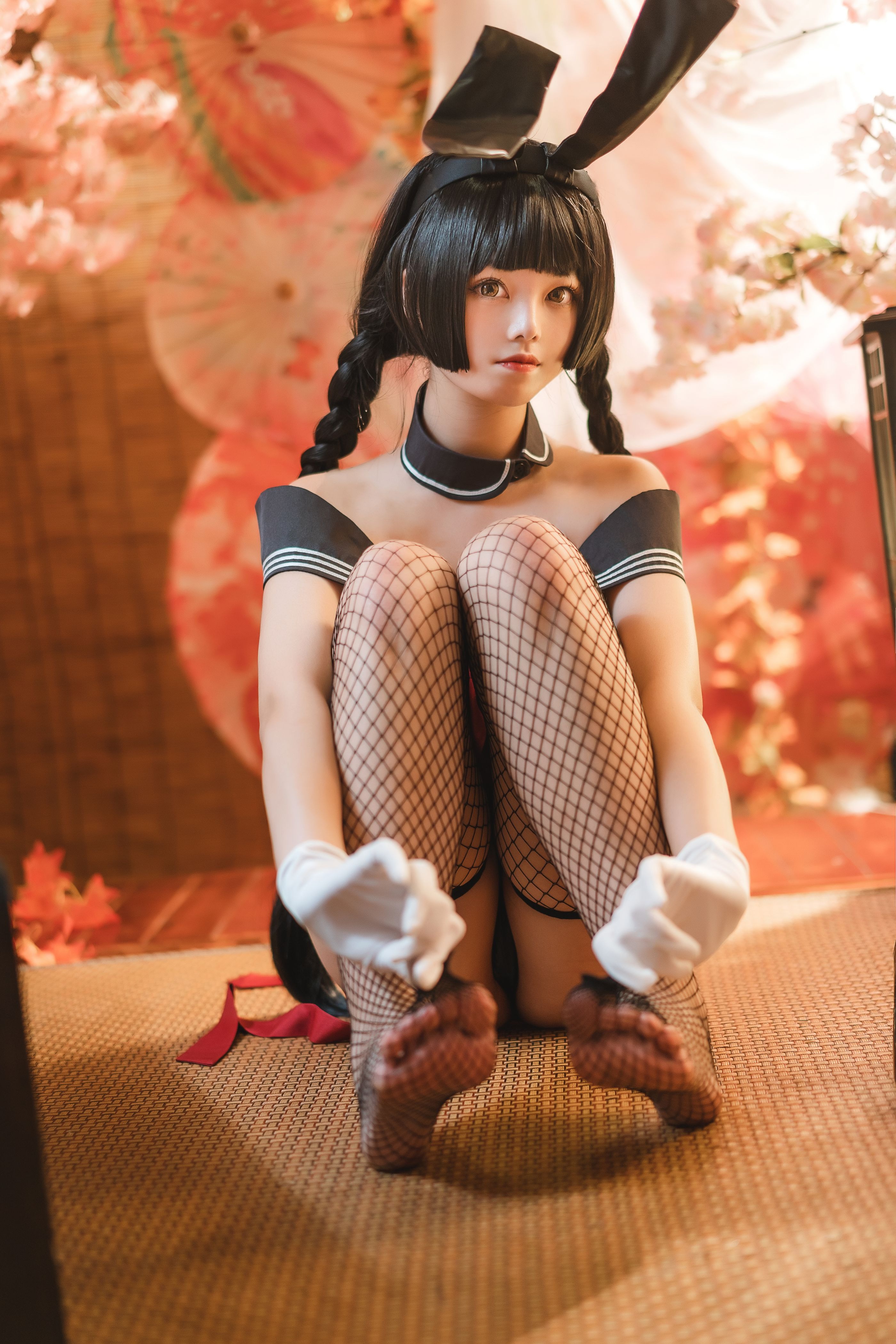 蜜汁猫裘 - NO.75 卯月桃子 [50P-758MB] 12