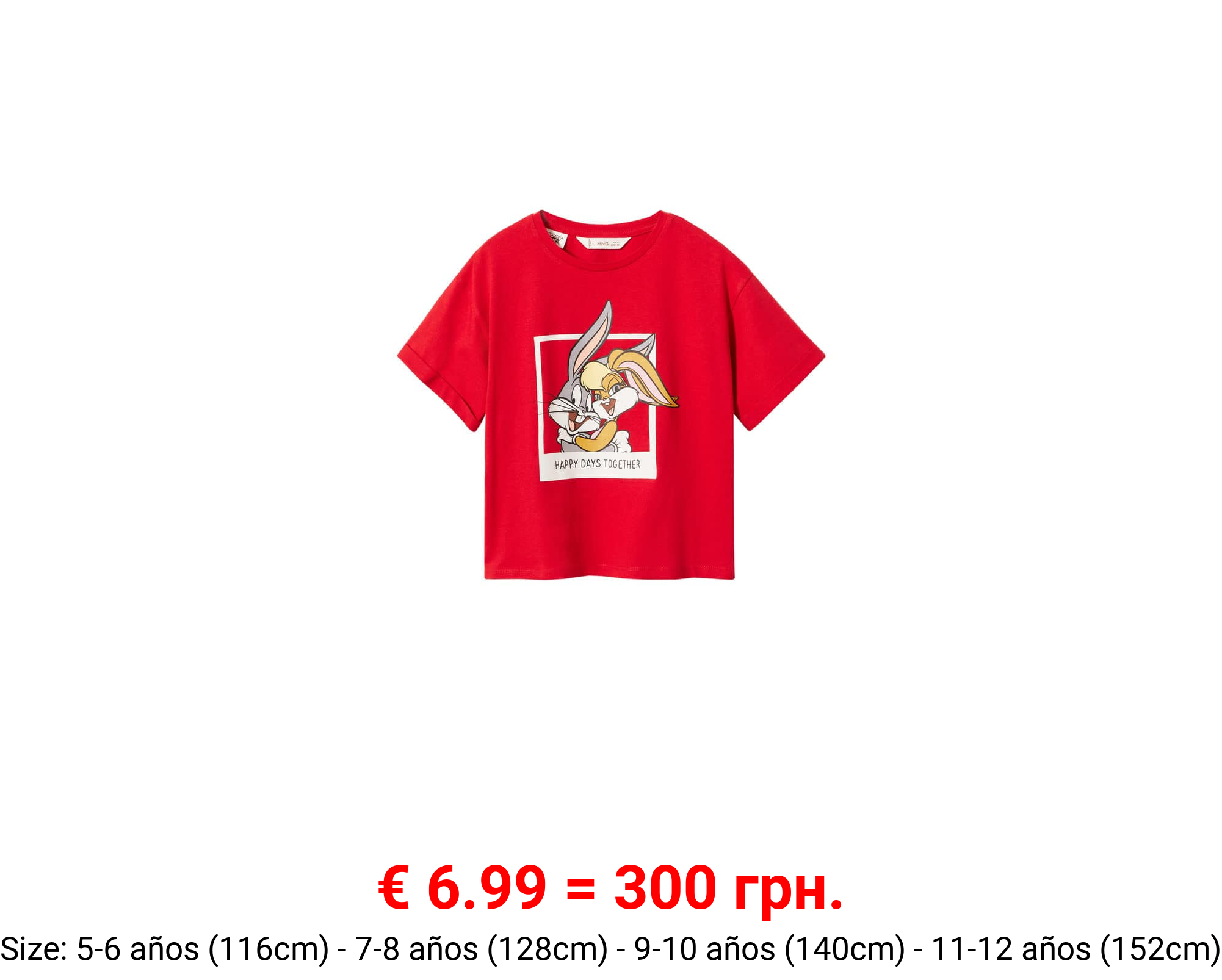 Camiseta bugs bunny