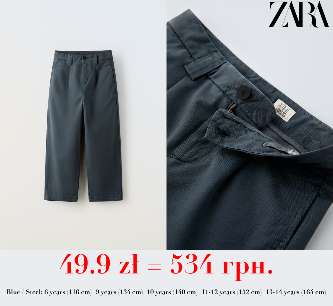 TRUE NEUTRALS CARROT FIT TROUSERS WITH DARTS