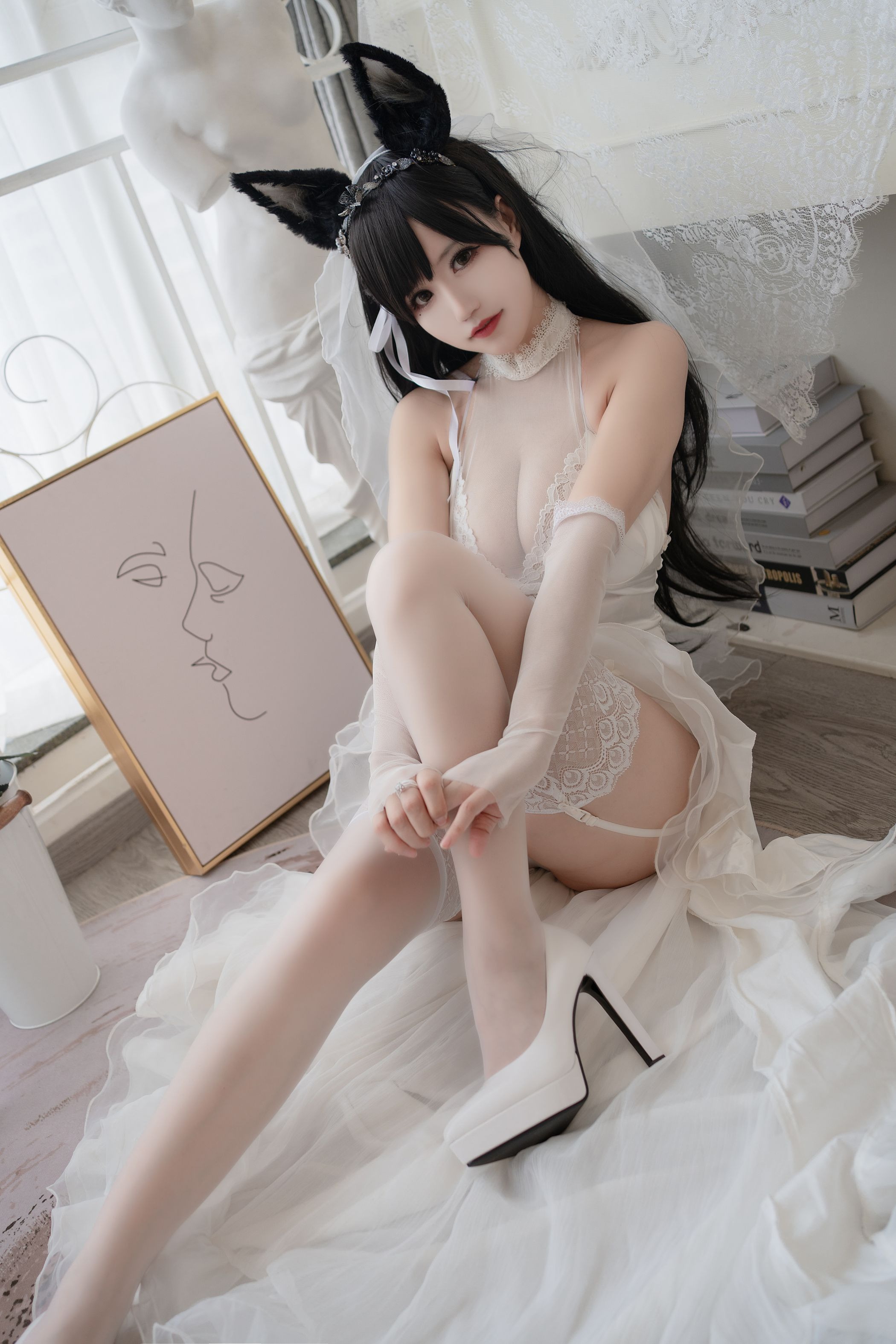 小仓千代w NO.017 爱宕婚纱 [20P-125MB] 16
