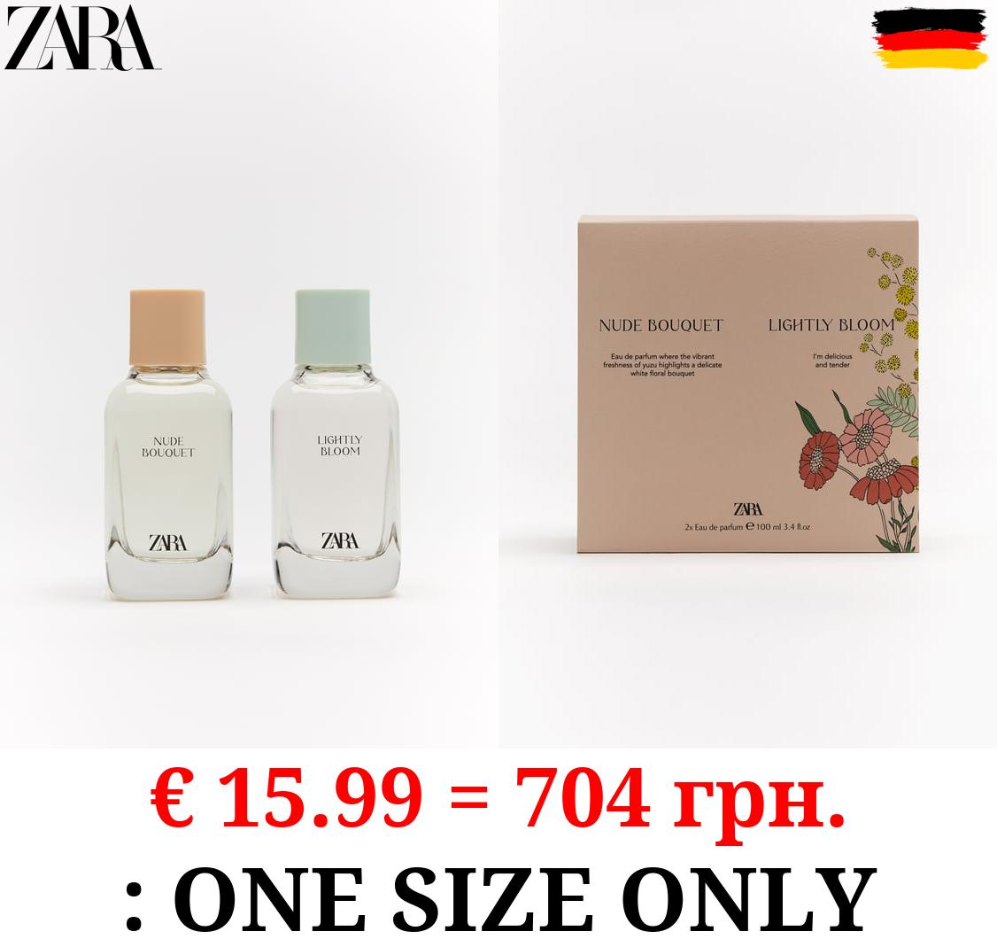 NUDE BOUQUET + LIGHTLY BLOOM EDP 2x100 ML / 3.38 oz