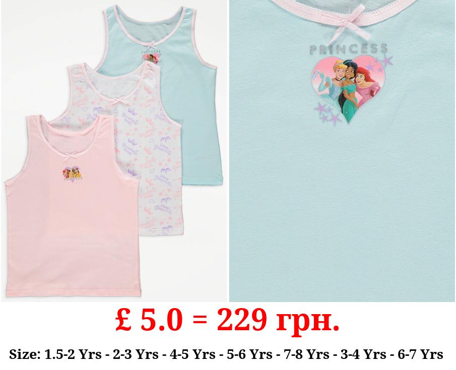Disney Princess Character Vests 3 Pack