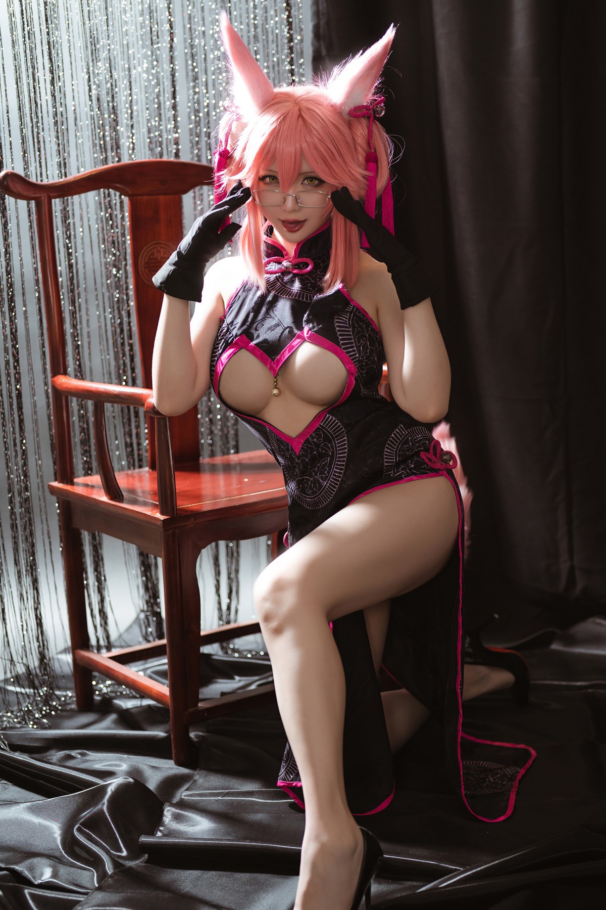 星之迟迟 Cosplay FGO高扬斯卡娅旗袍 10