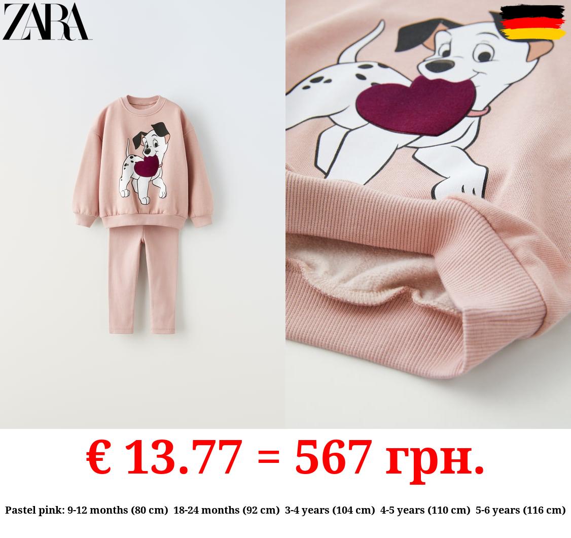 PLUSH 101 DALMATIANS © DISNEY SWEATSHIRT AND LEGGINGS CO-ORD