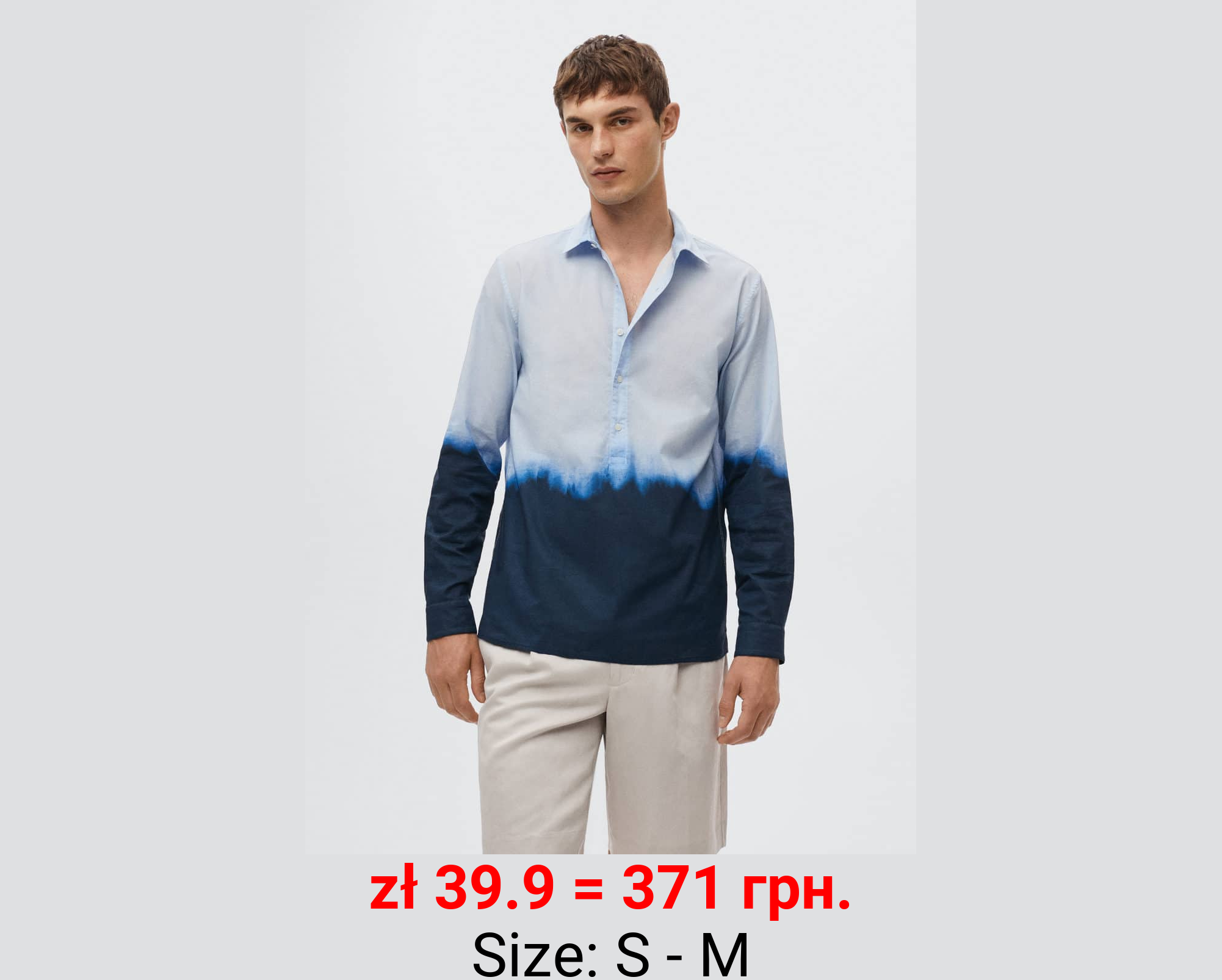 Camisa algodón tie dye