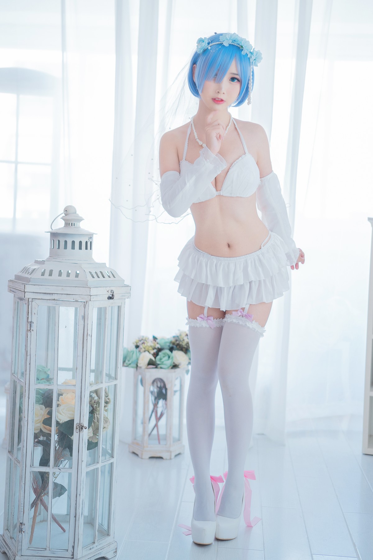 Cosplay 面饼仙儿 花嫁蕾姆 20