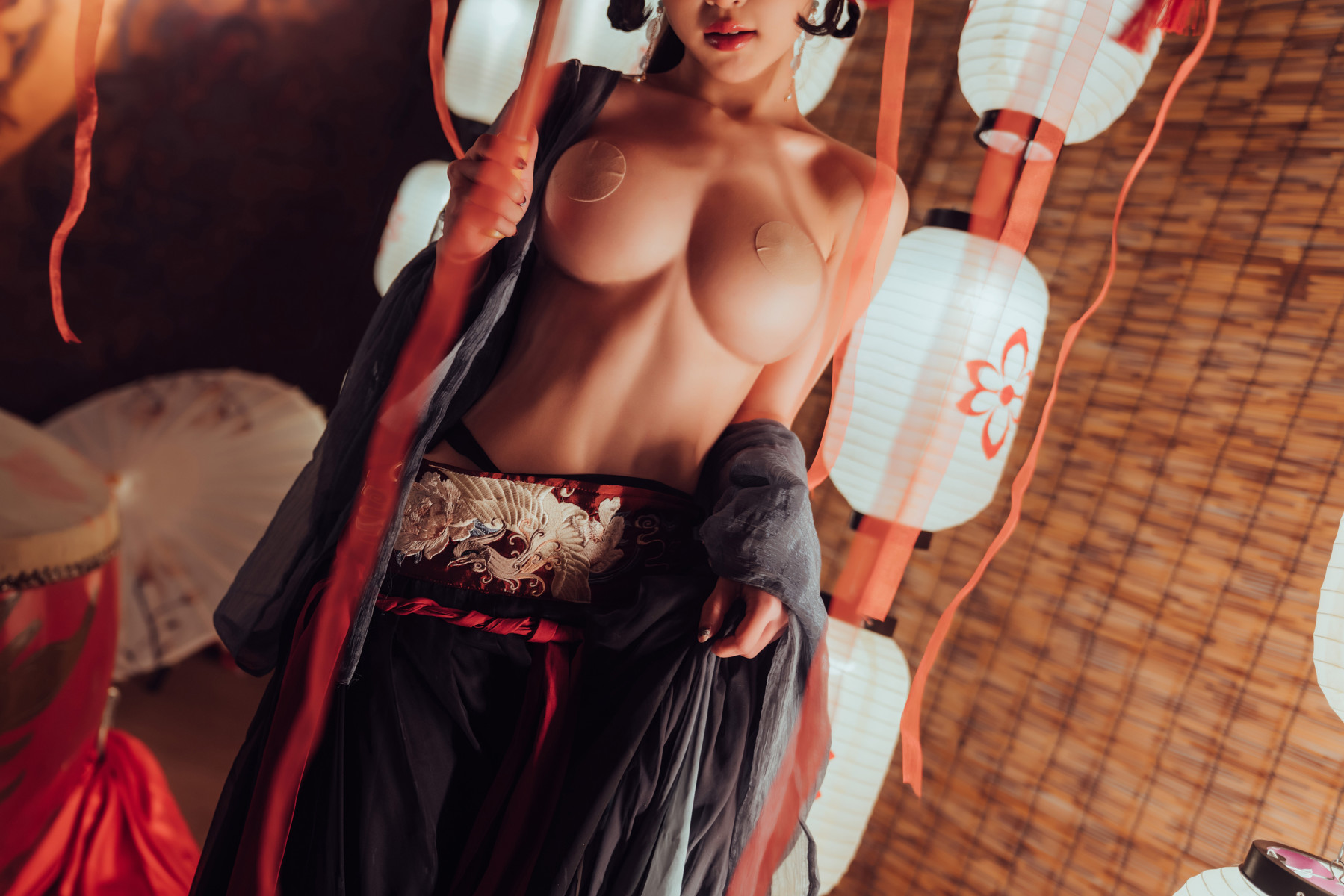 Cosplay 晕崽Zz 小琵琶精 Set.02 11