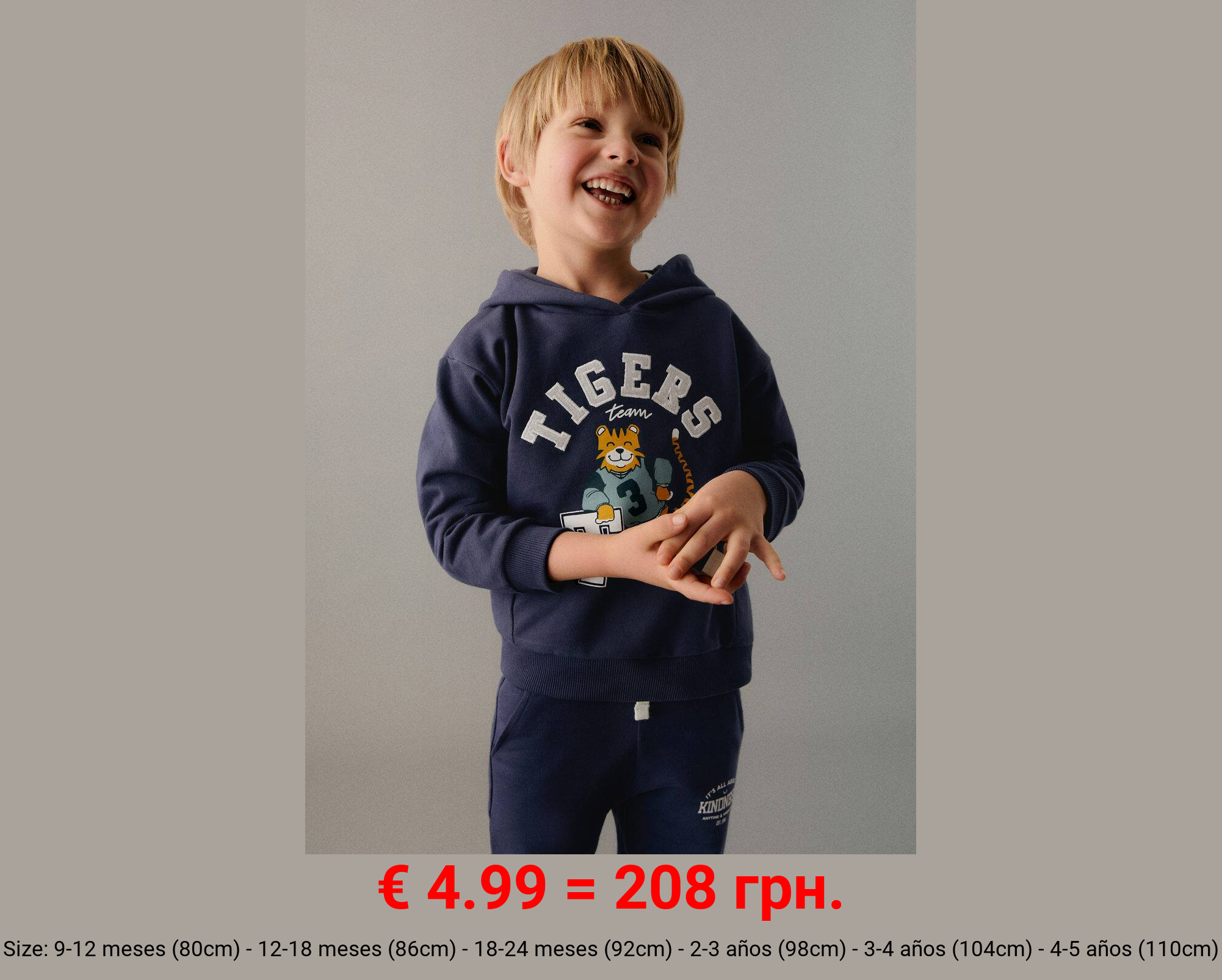 Pantalón jogger estampado