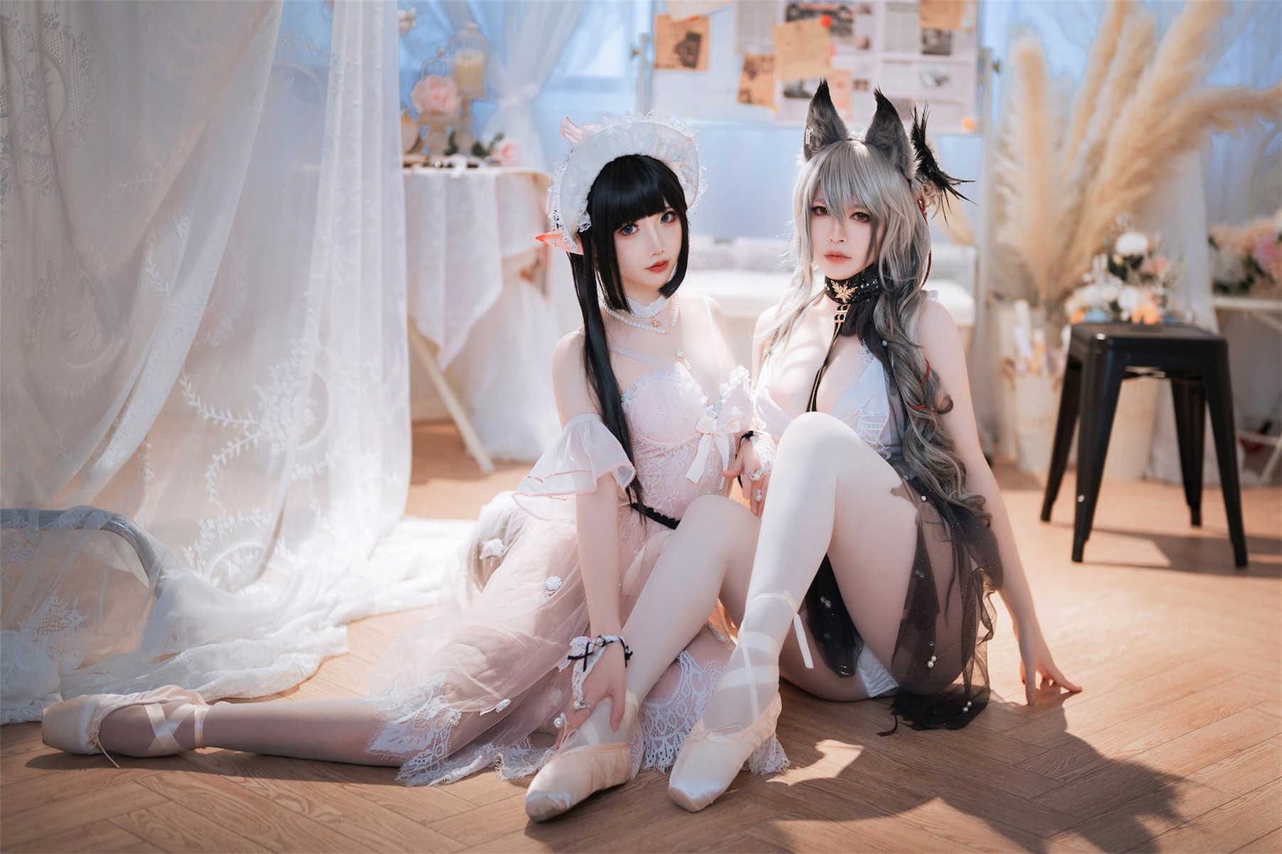 Cosplay 面饼仙儿 半半子 黑x森蚺 56