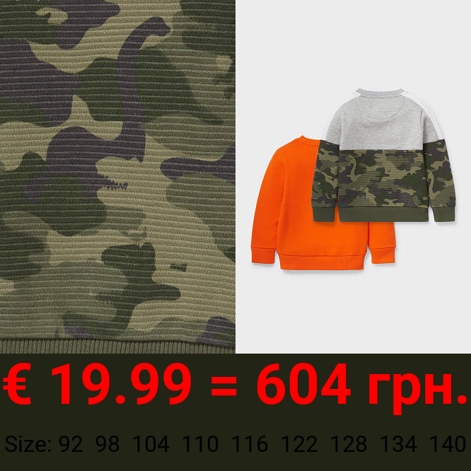 Multipack 2er - Dino - Sweatshirt