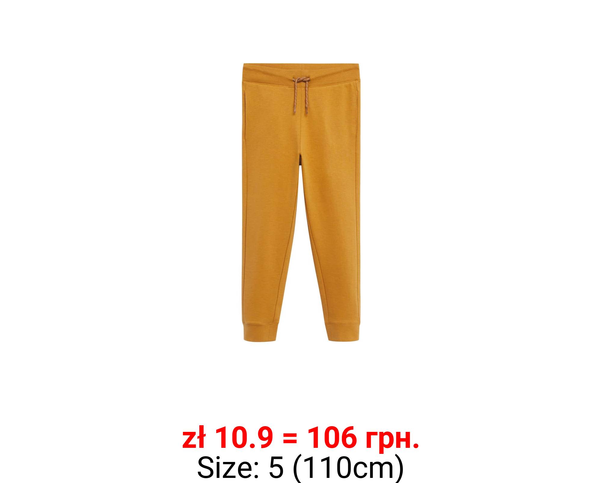 Pantalón jogger algodón