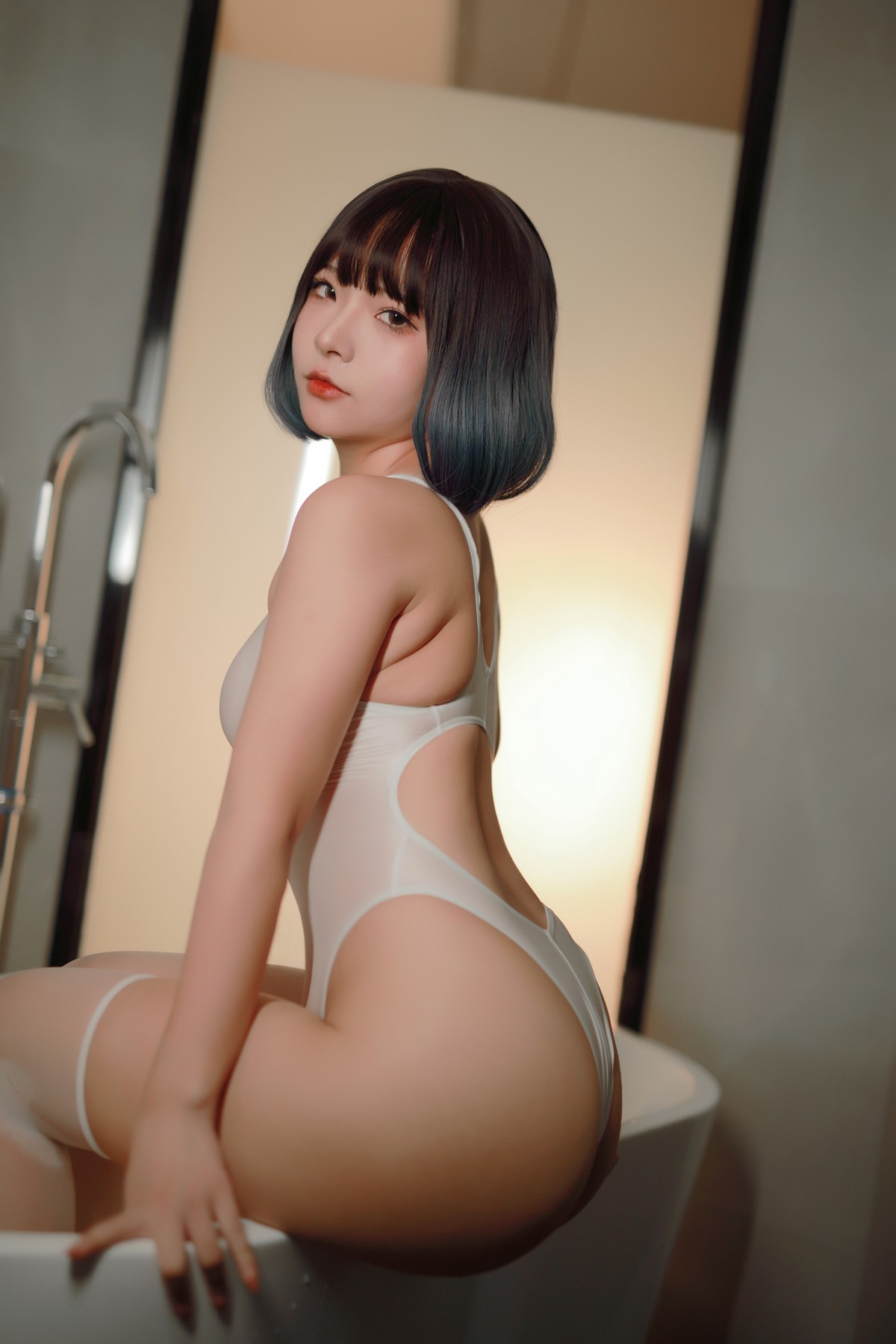 Cosplay Yuuhui玉汇 游泳部学妹 No.02 36